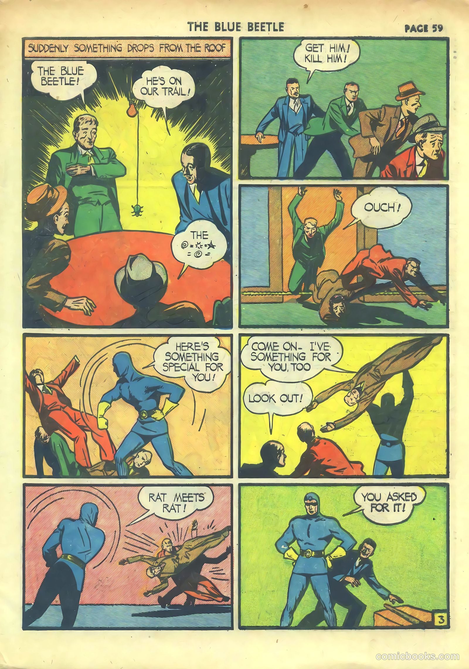 Blue Beetle #2 (1940) — page 61 of 68