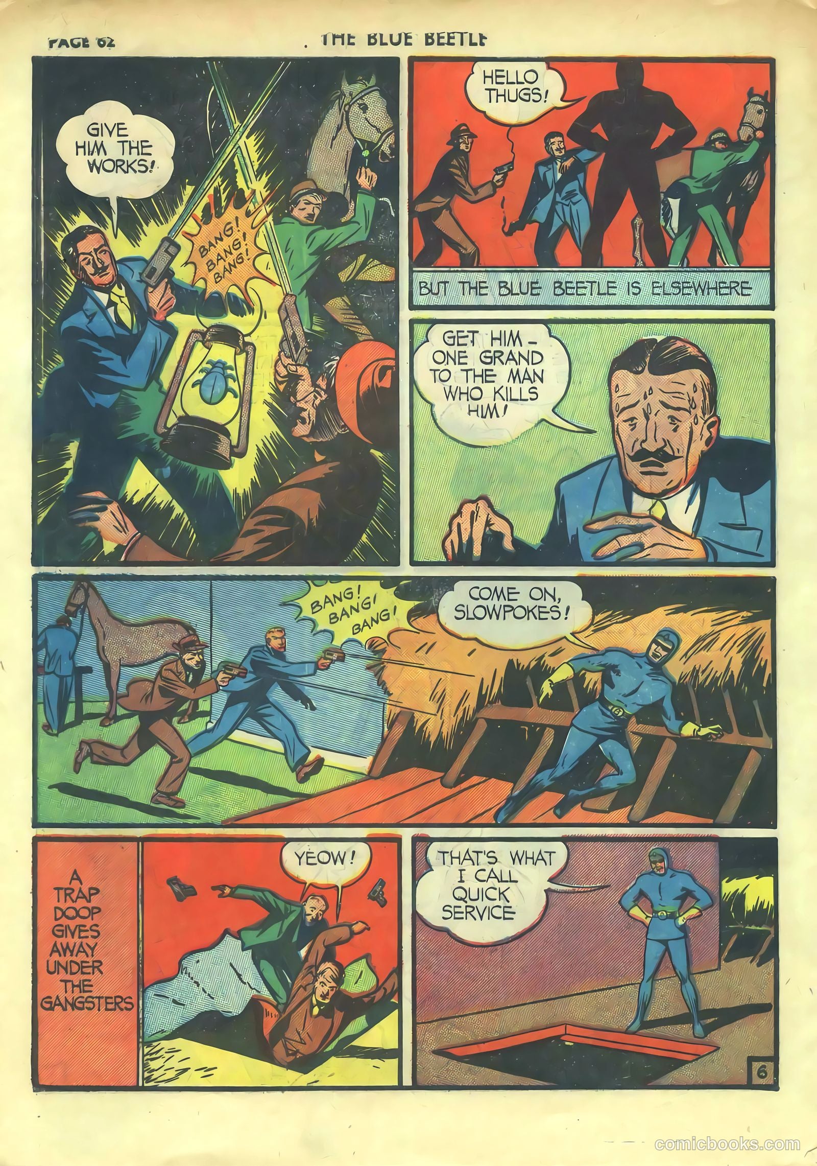 Blue Beetle #2 (1940) — page 64 of 68