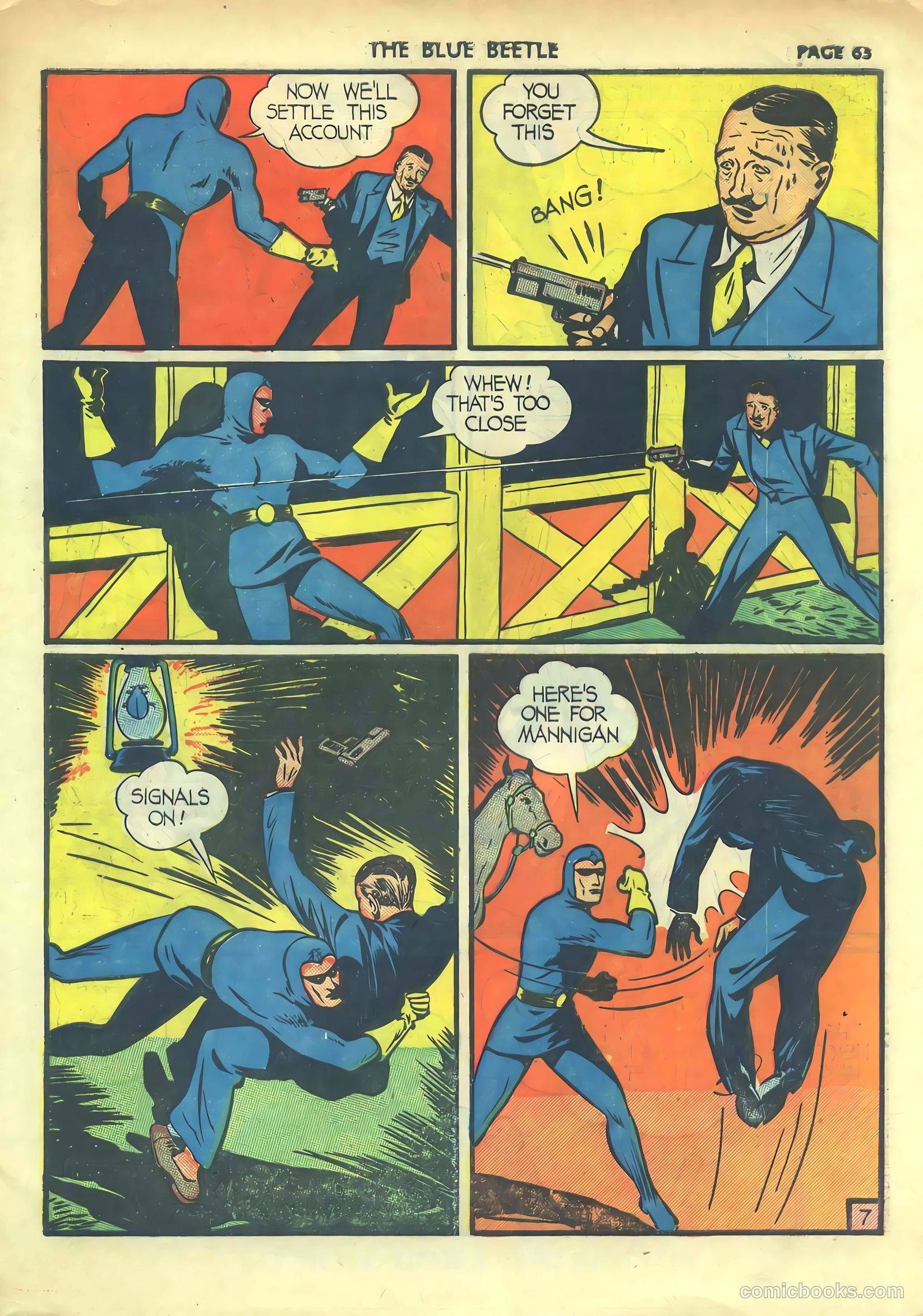 Blue Beetle #2 (1940) — page 65 of 68
