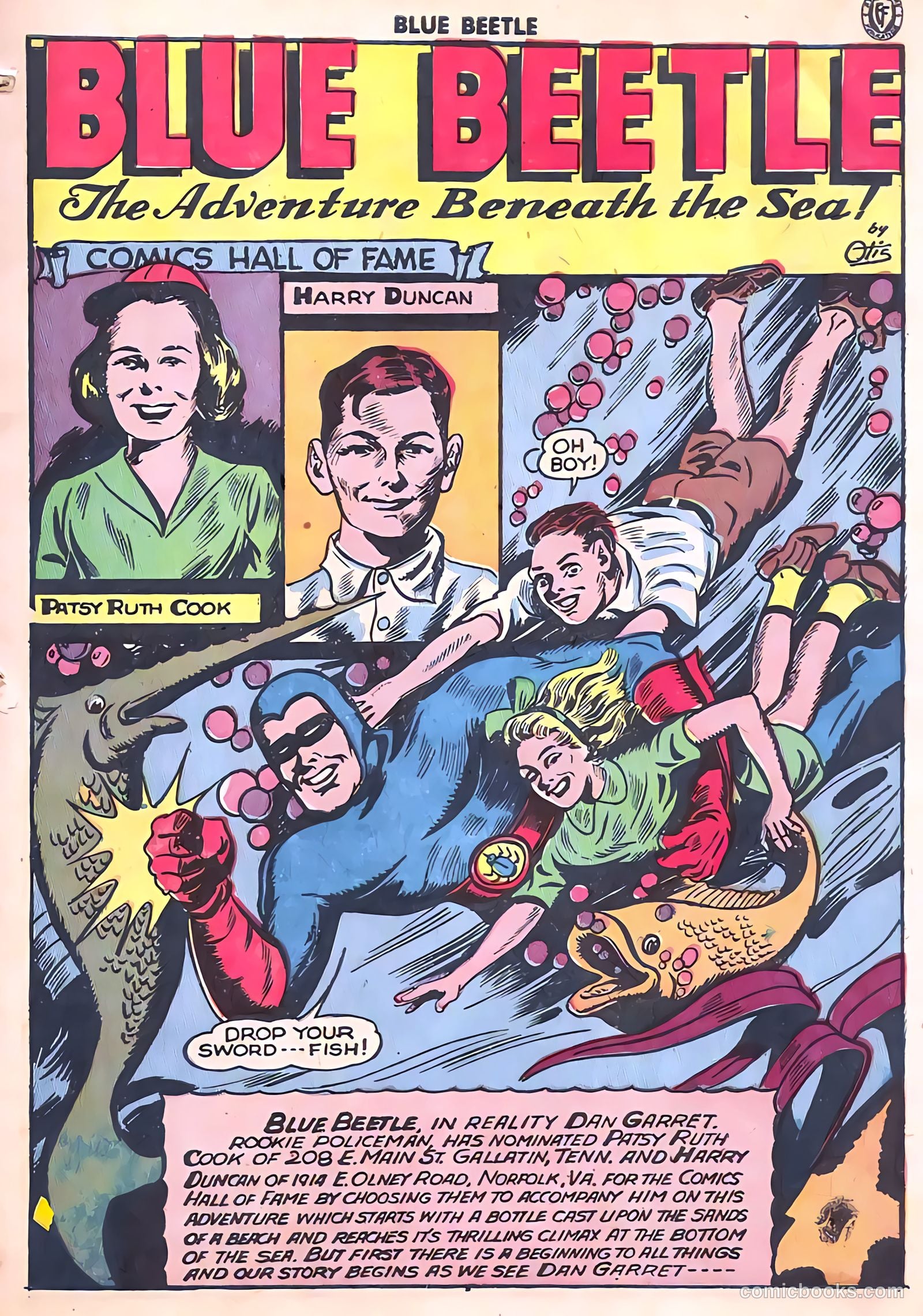 Blue Beetle #38 (1945) — page 3 of 52