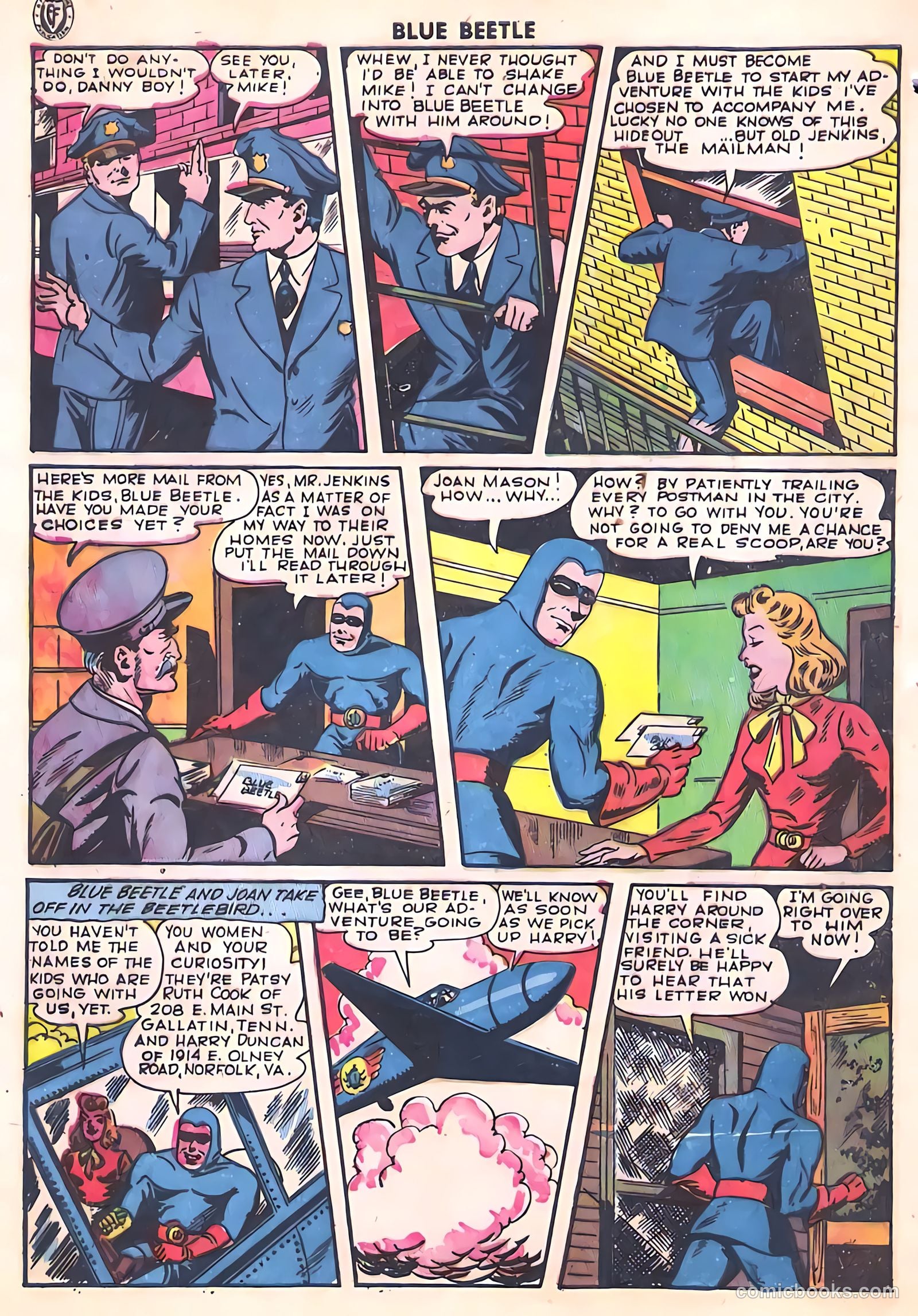 Blue Beetle #38 (1945) — page 4 of 52
