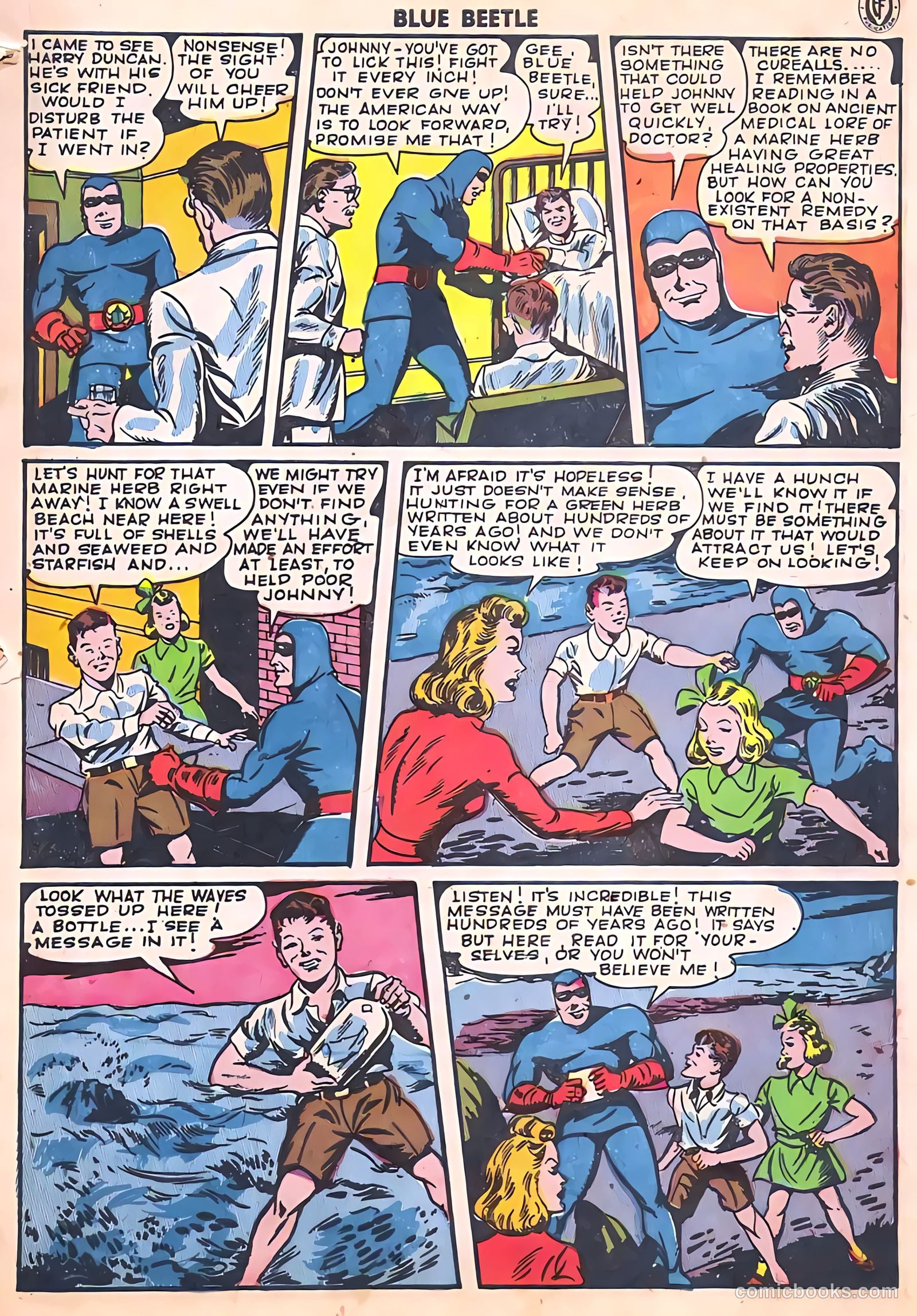 Blue Beetle #38 (1945) — page 5 of 52