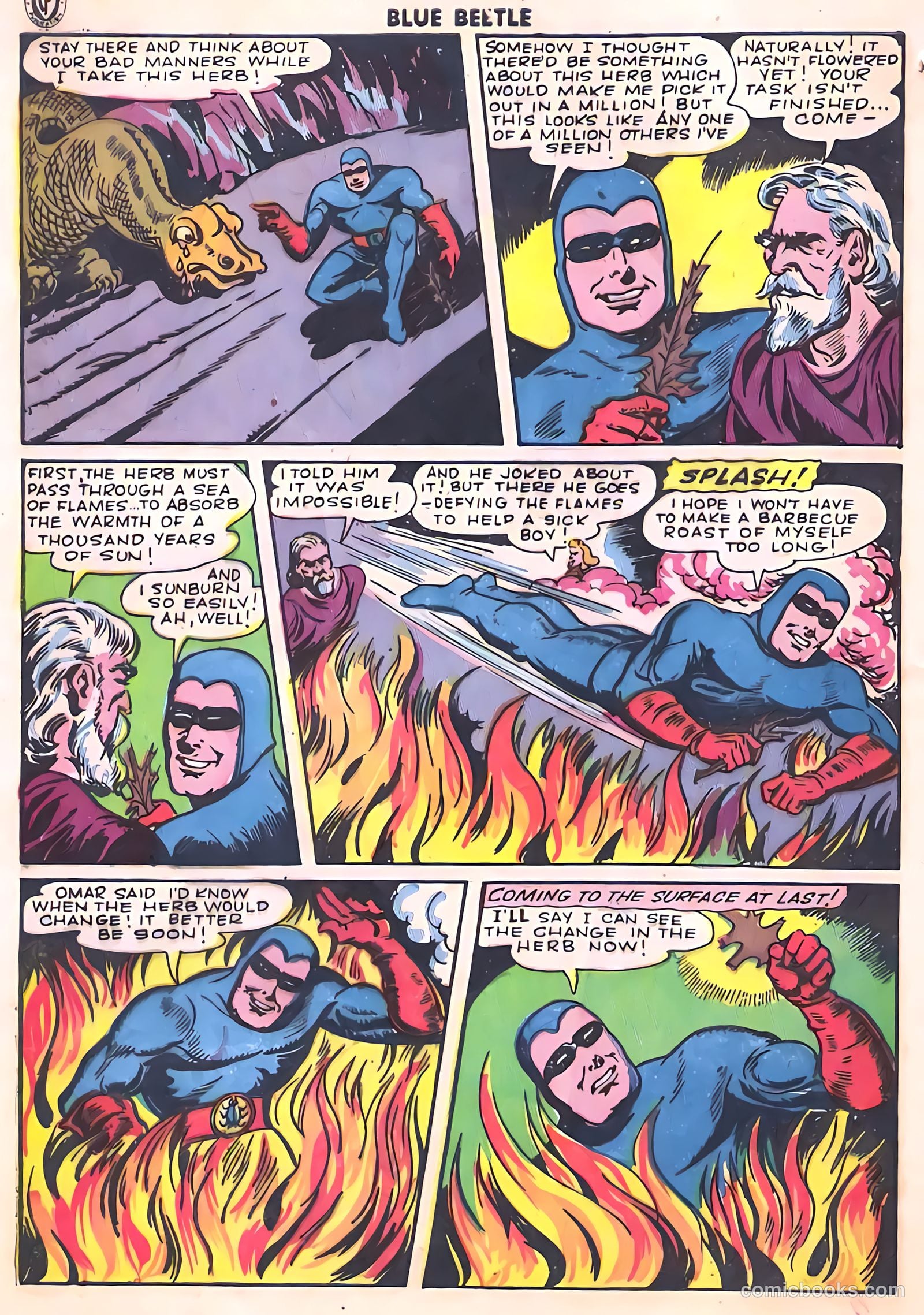 Blue Beetle #38 (1945) — page 10 of 52