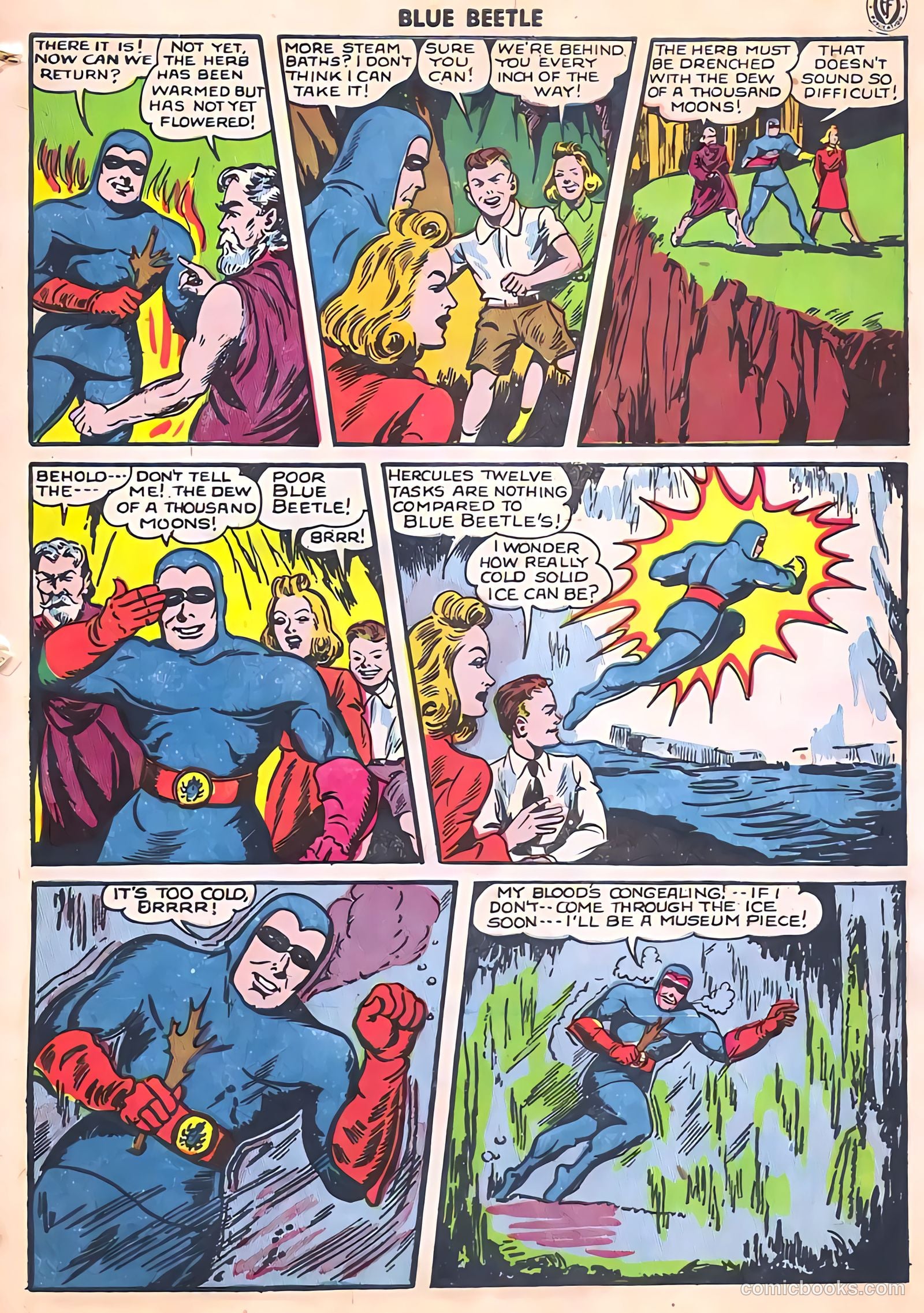 Blue Beetle #38 (1945) — page 11 of 52