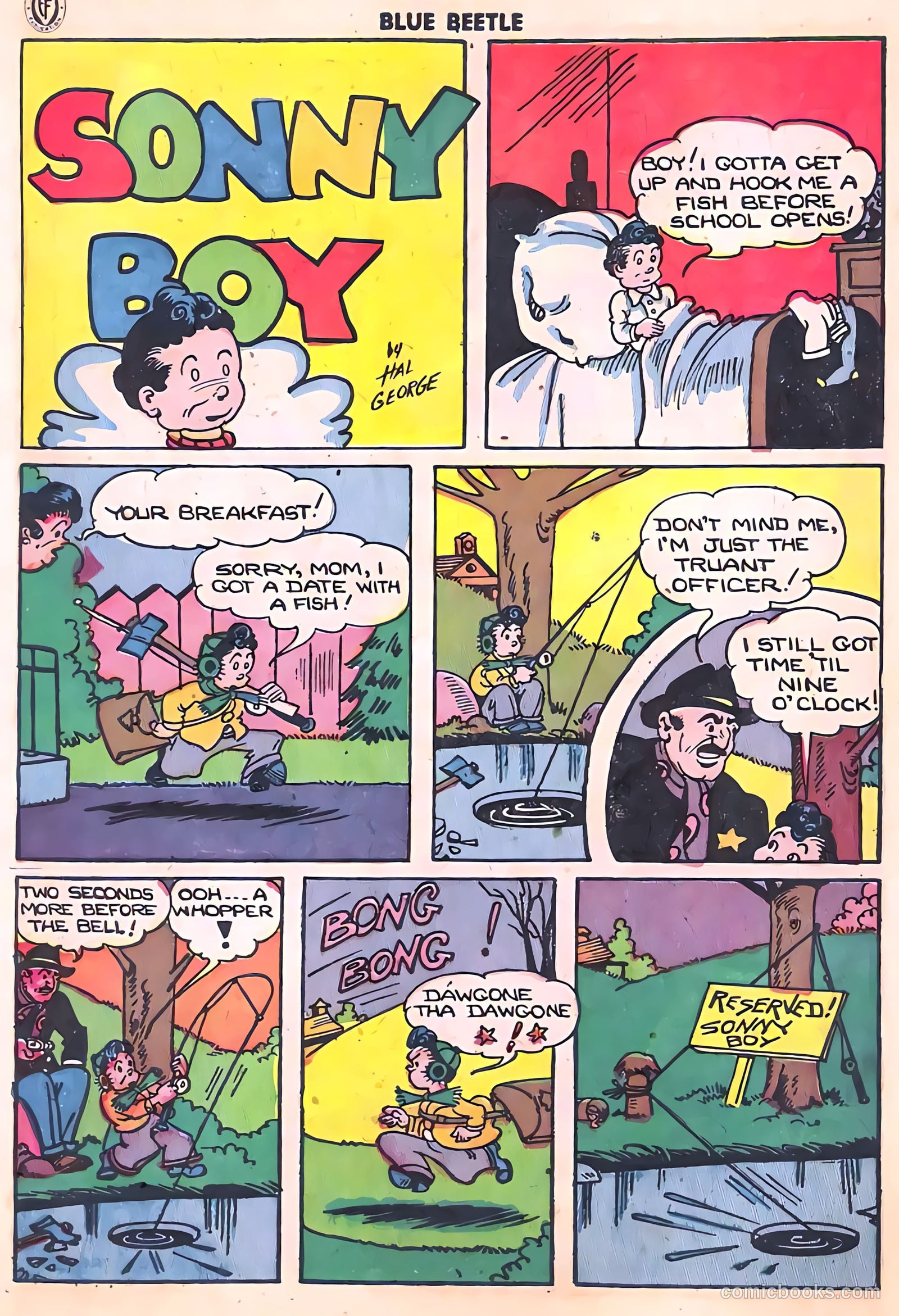 Blue Beetle #38 (1945) — page 14 of 52