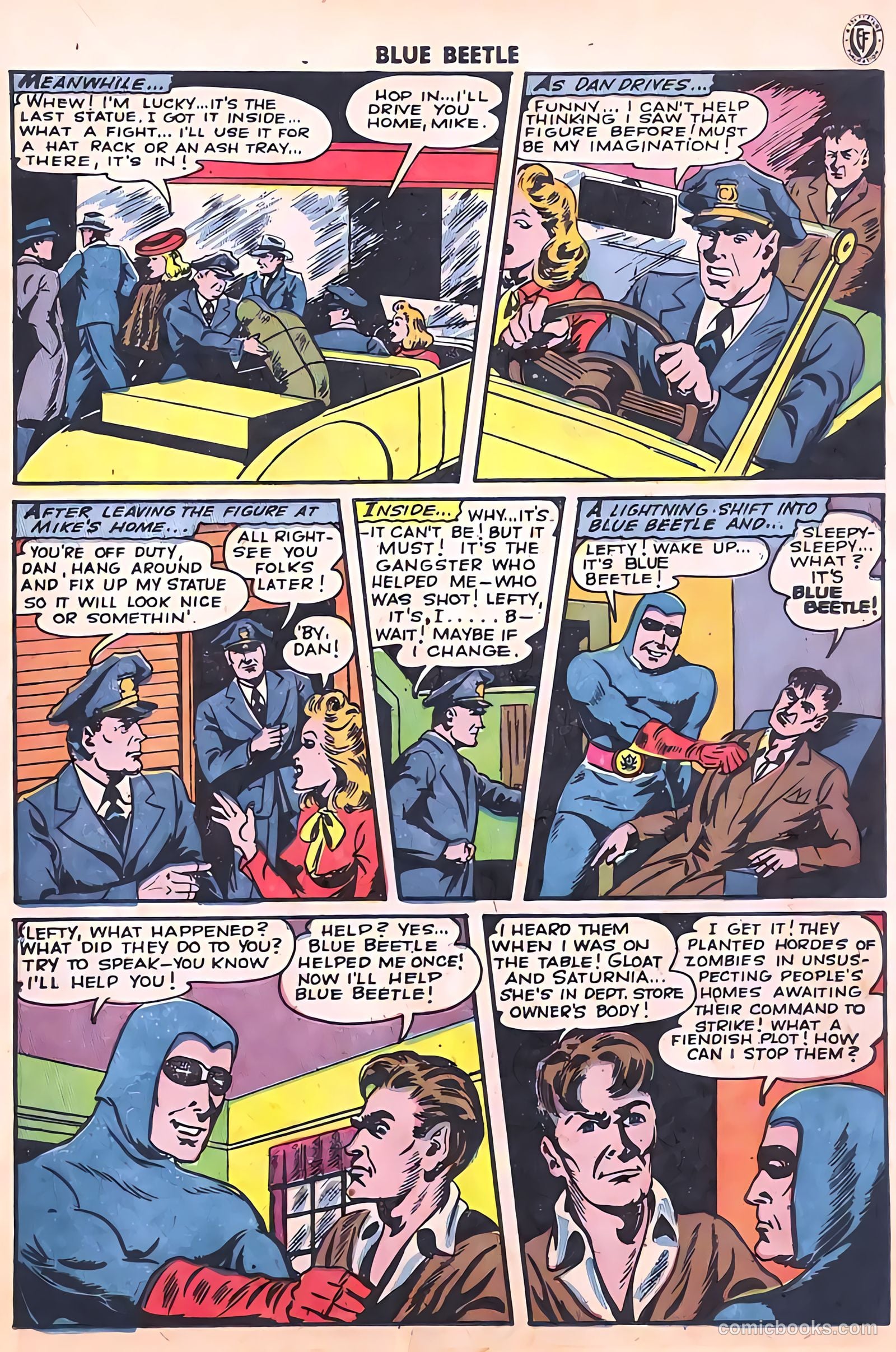 Blue Beetle #38 (1945) — page 21 of 52