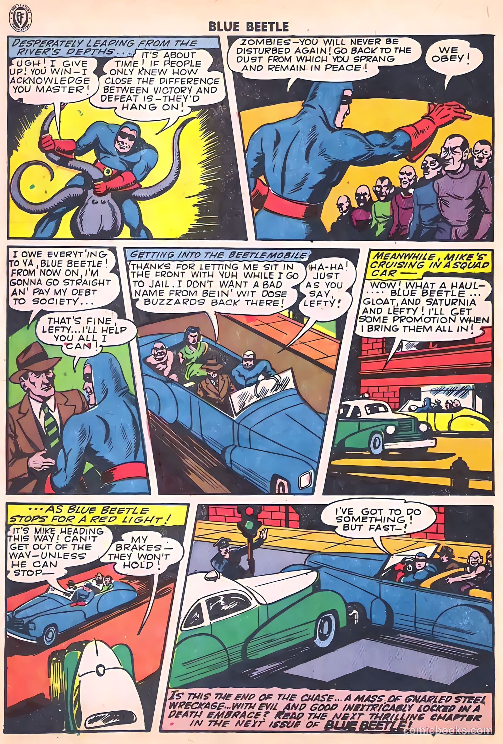 Blue Beetle #38 (1945) — page 24 of 52