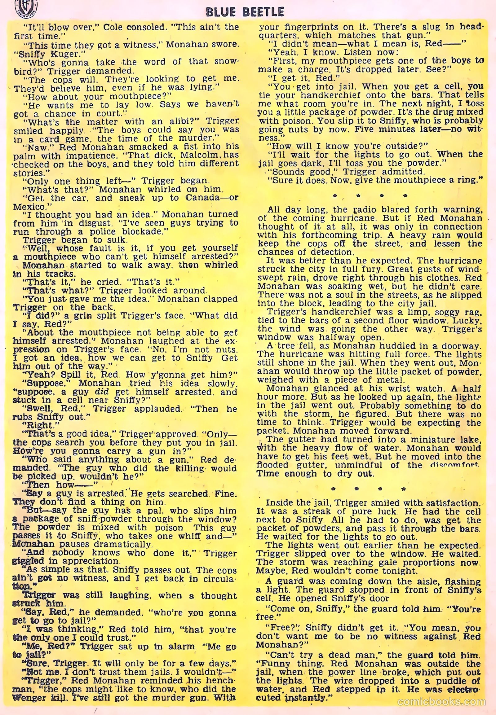 Blue Beetle #38 (1945) — page 26 of 52