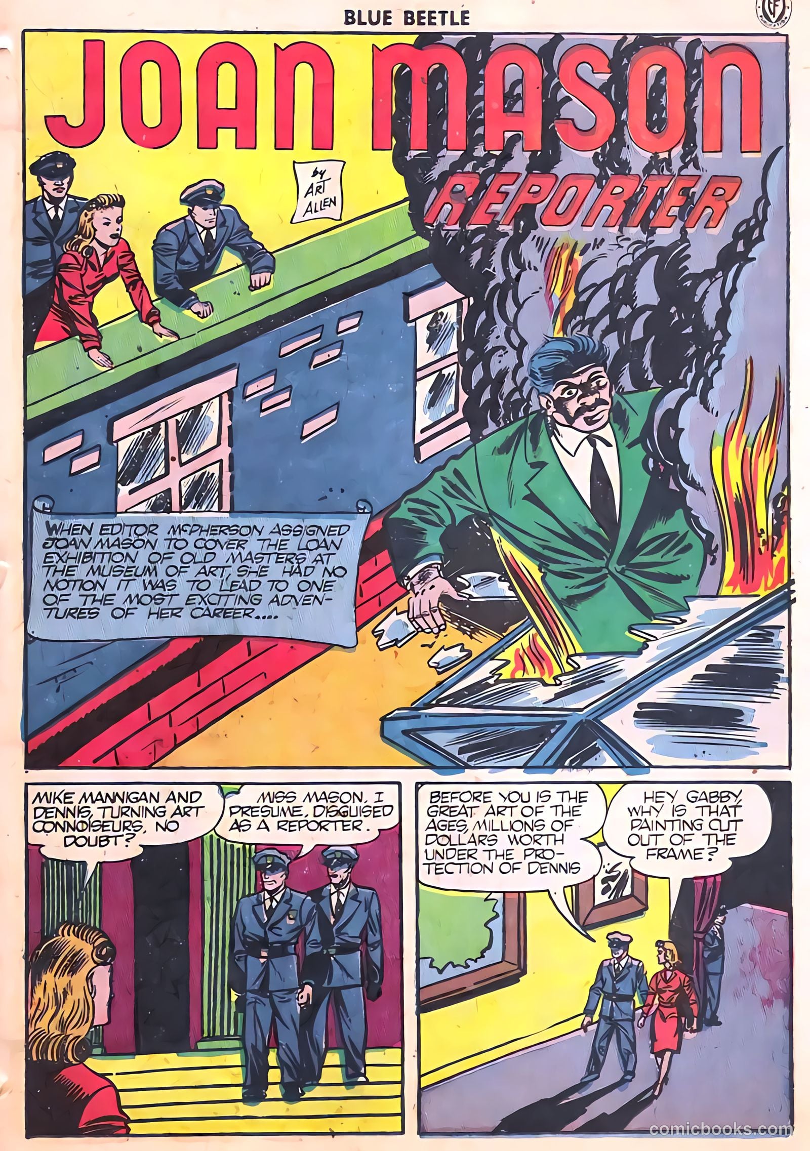 Blue Beetle #38 (1945) — page 27 of 52