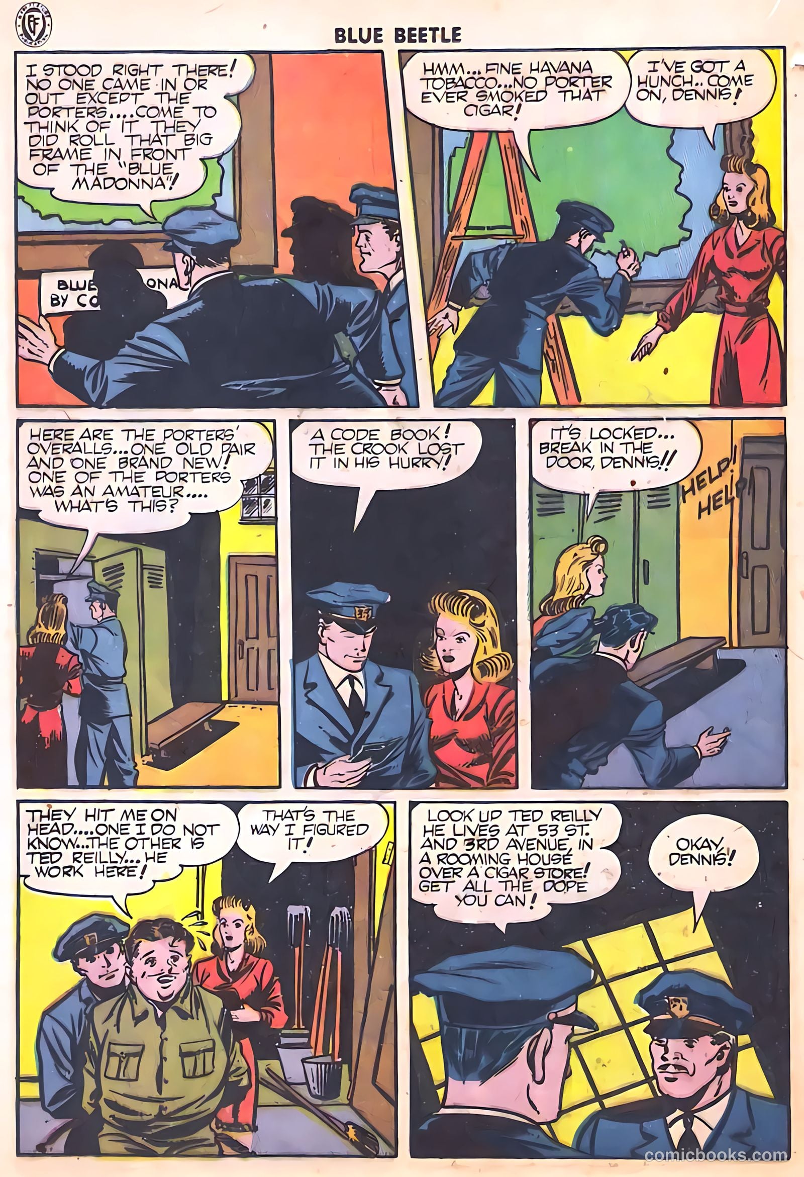 Blue Beetle #38 (1945) — page 28 of 52