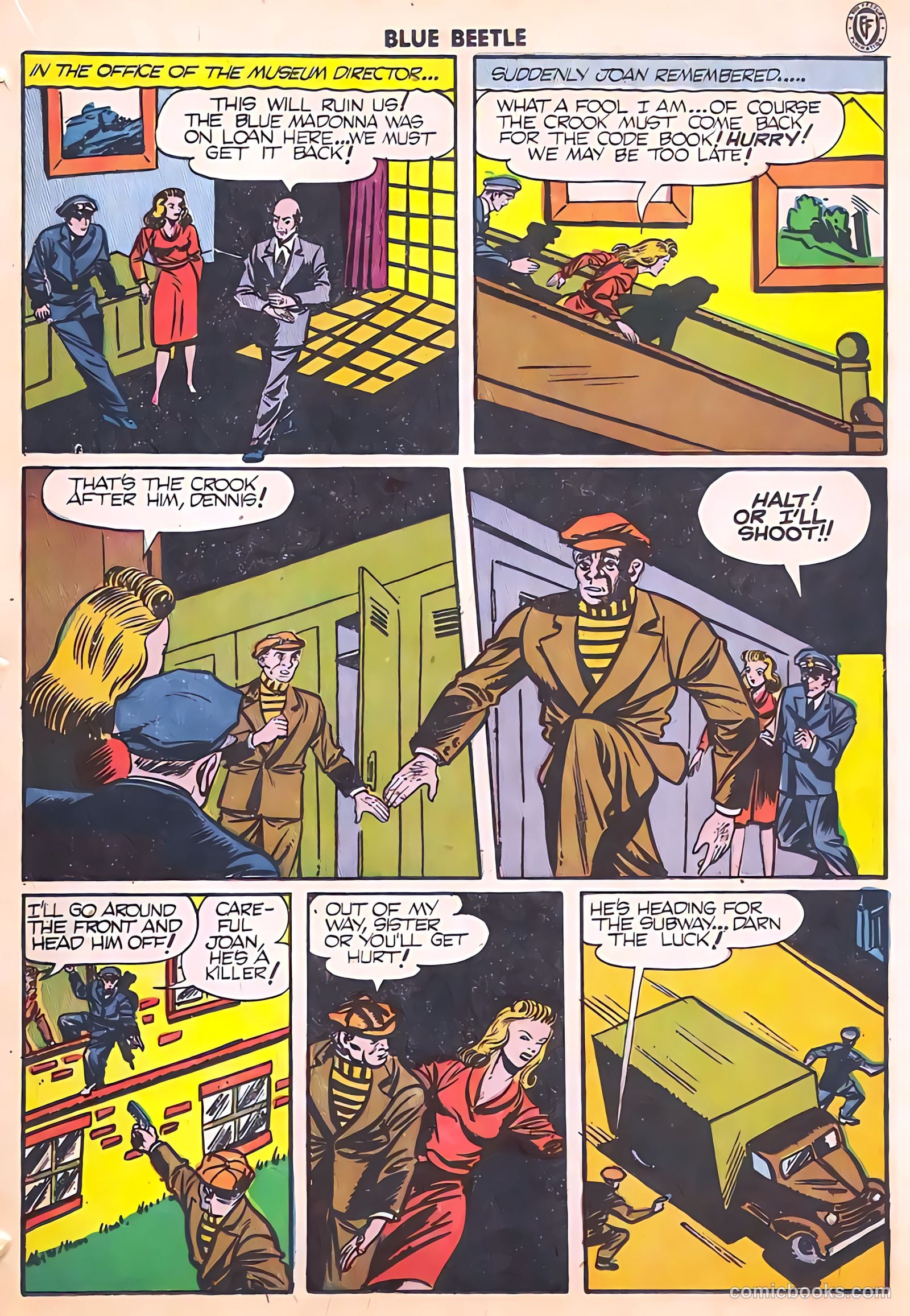 Blue Beetle #38 (1945) — page 29 of 52