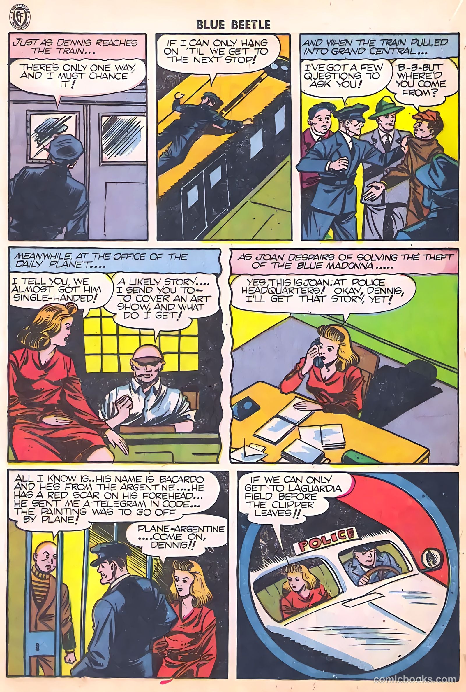 Blue Beetle #38 (1945) — page 30 of 52