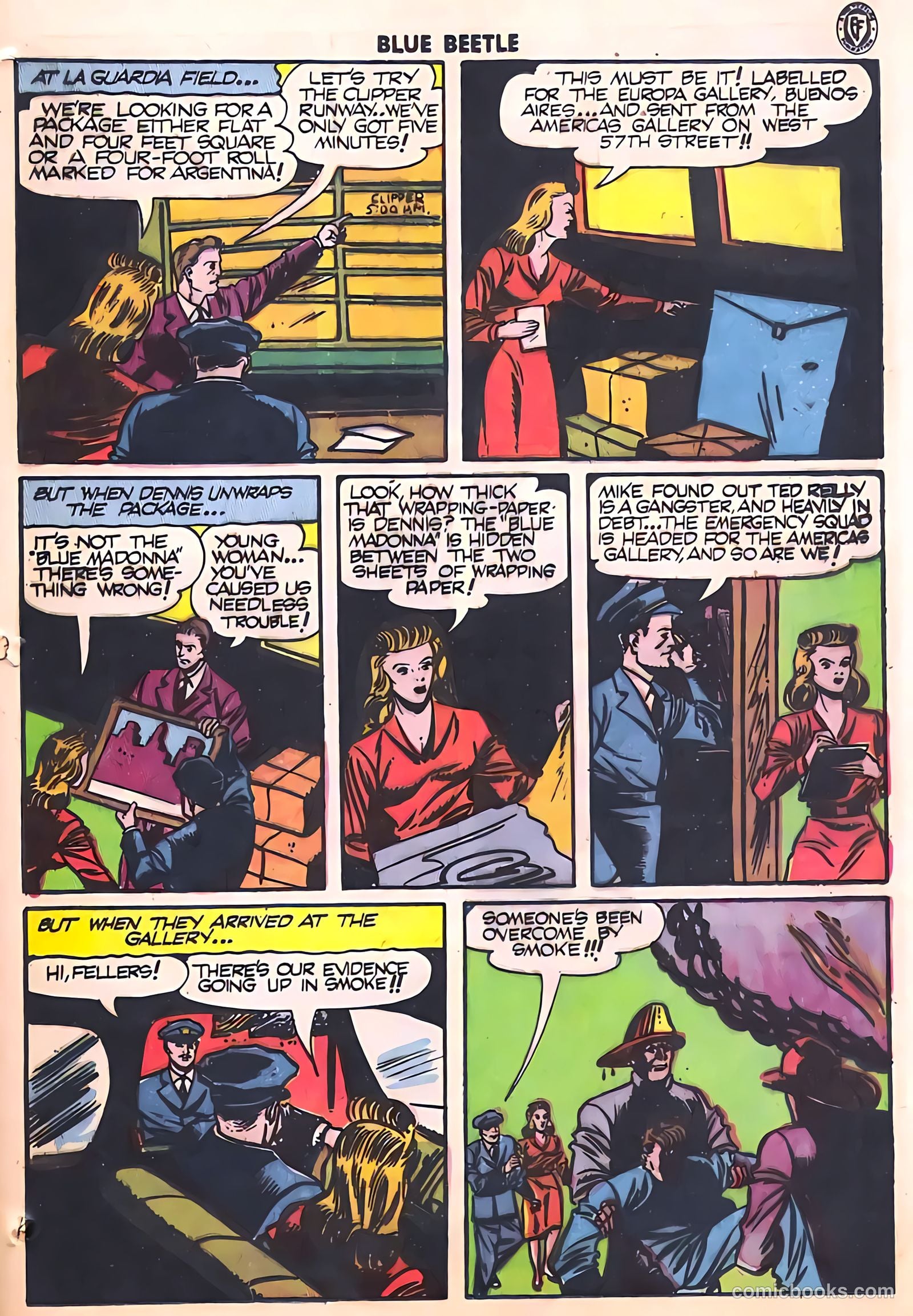Blue Beetle #38 (1945) — page 31 of 52