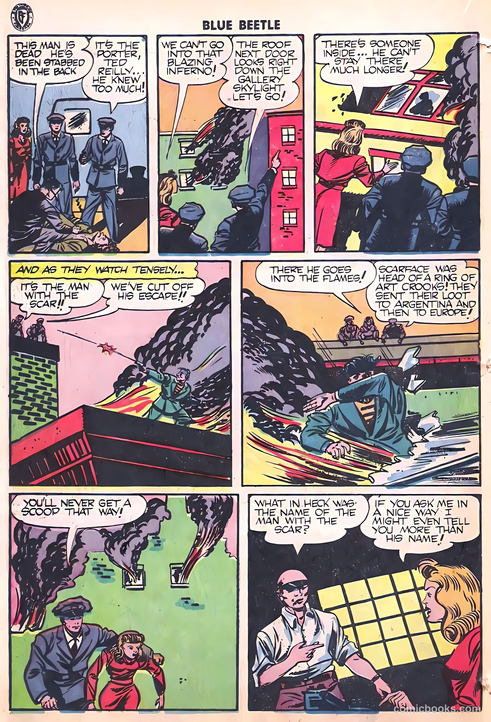 Blue Beetle #38 (1945) — page 32 of 52