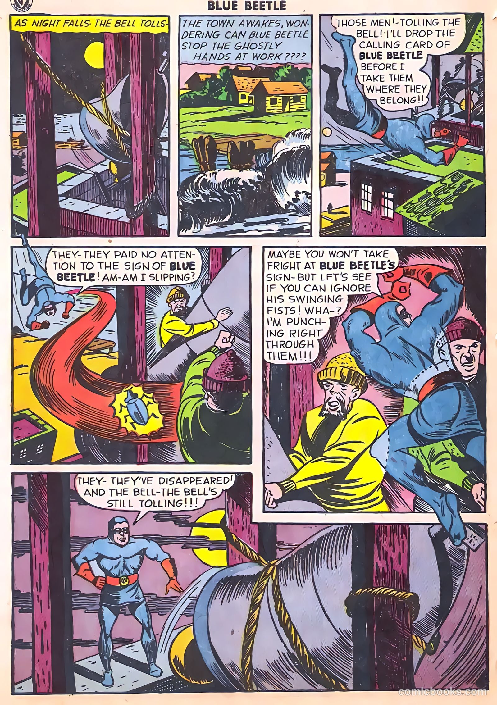 Blue Beetle #38 (1945) — page 42 of 52