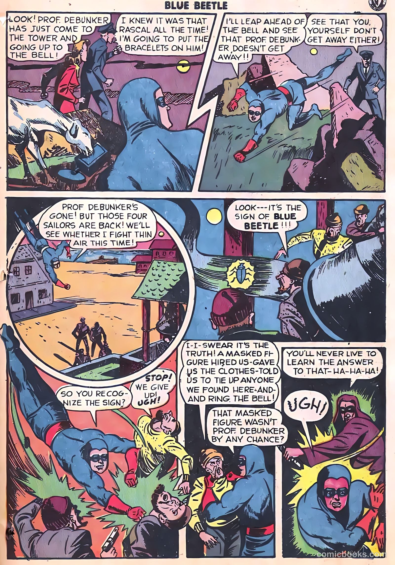 Blue Beetle #38 (1945) — page 45 of 52