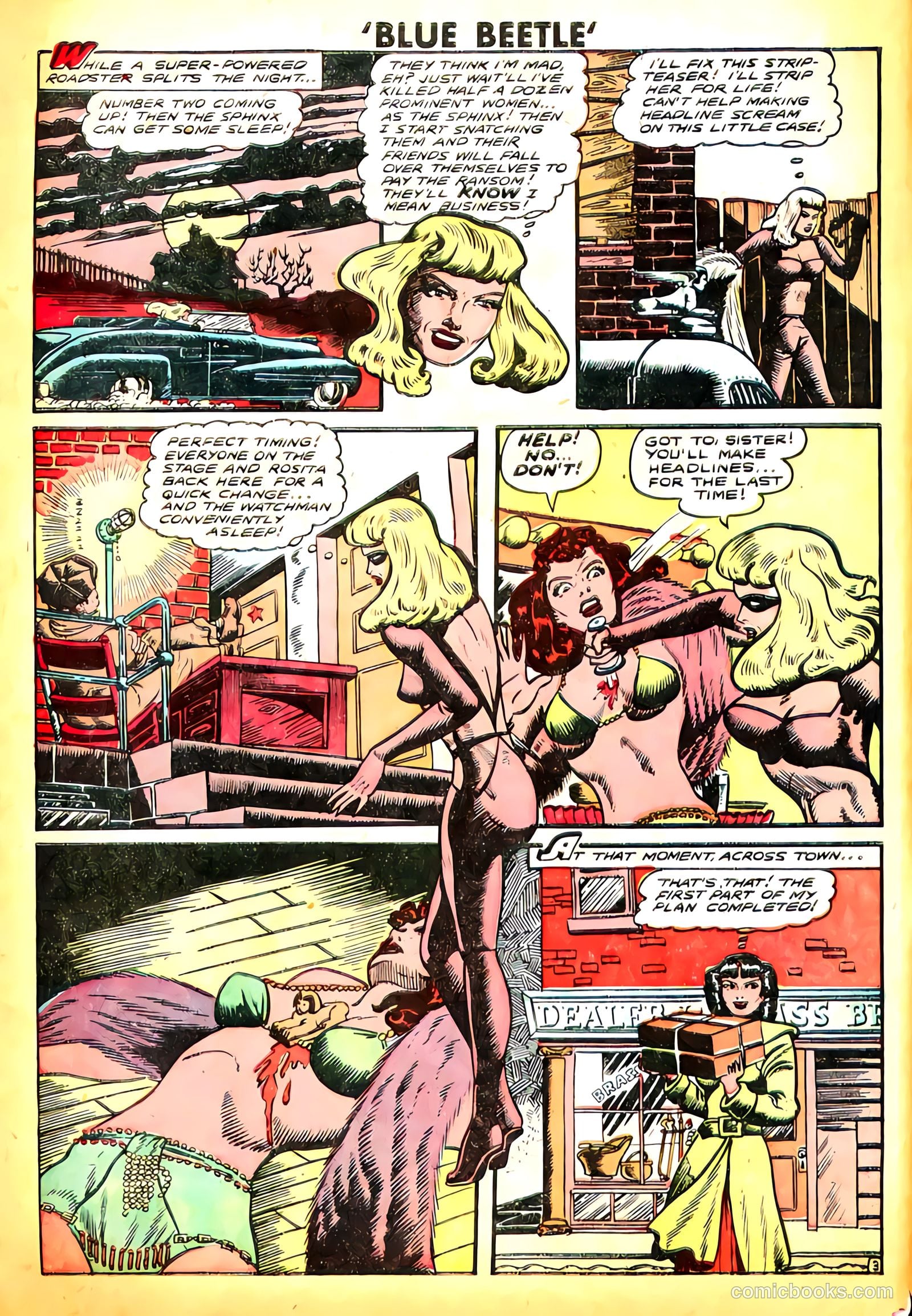 Blue Beetle #56 (1948) — page 4 of 33