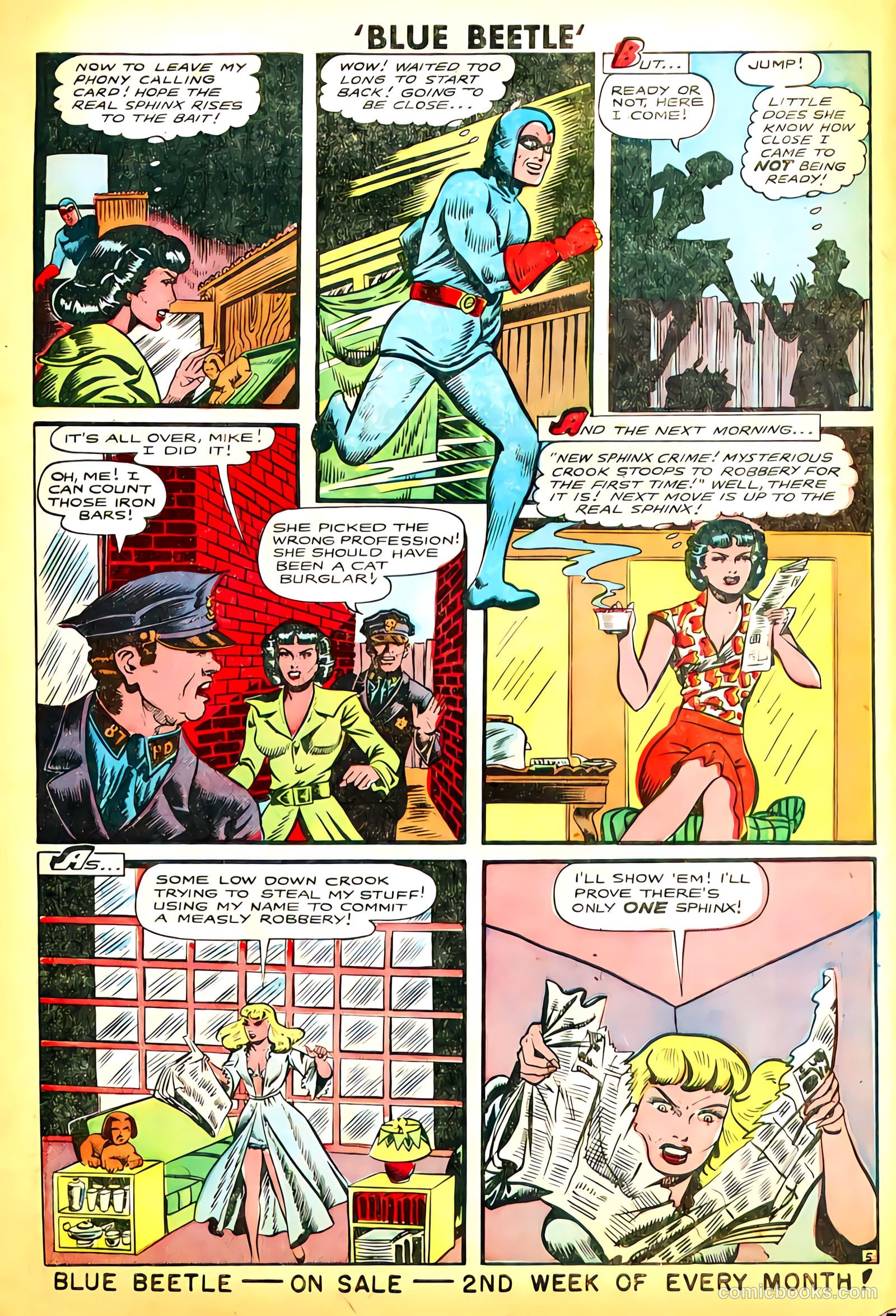 Blue Beetle #56 (1948) — page 6 of 33