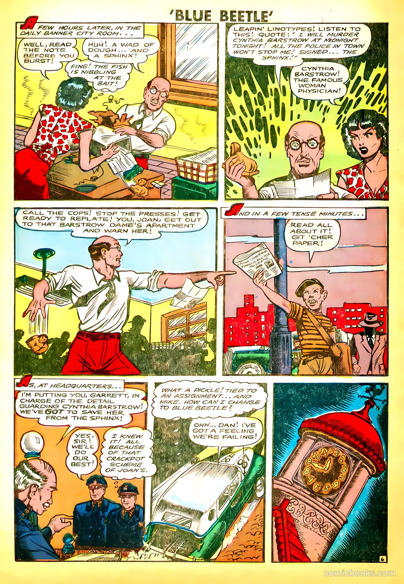 Blue Beetle #56 (1948) — page 7 of 33