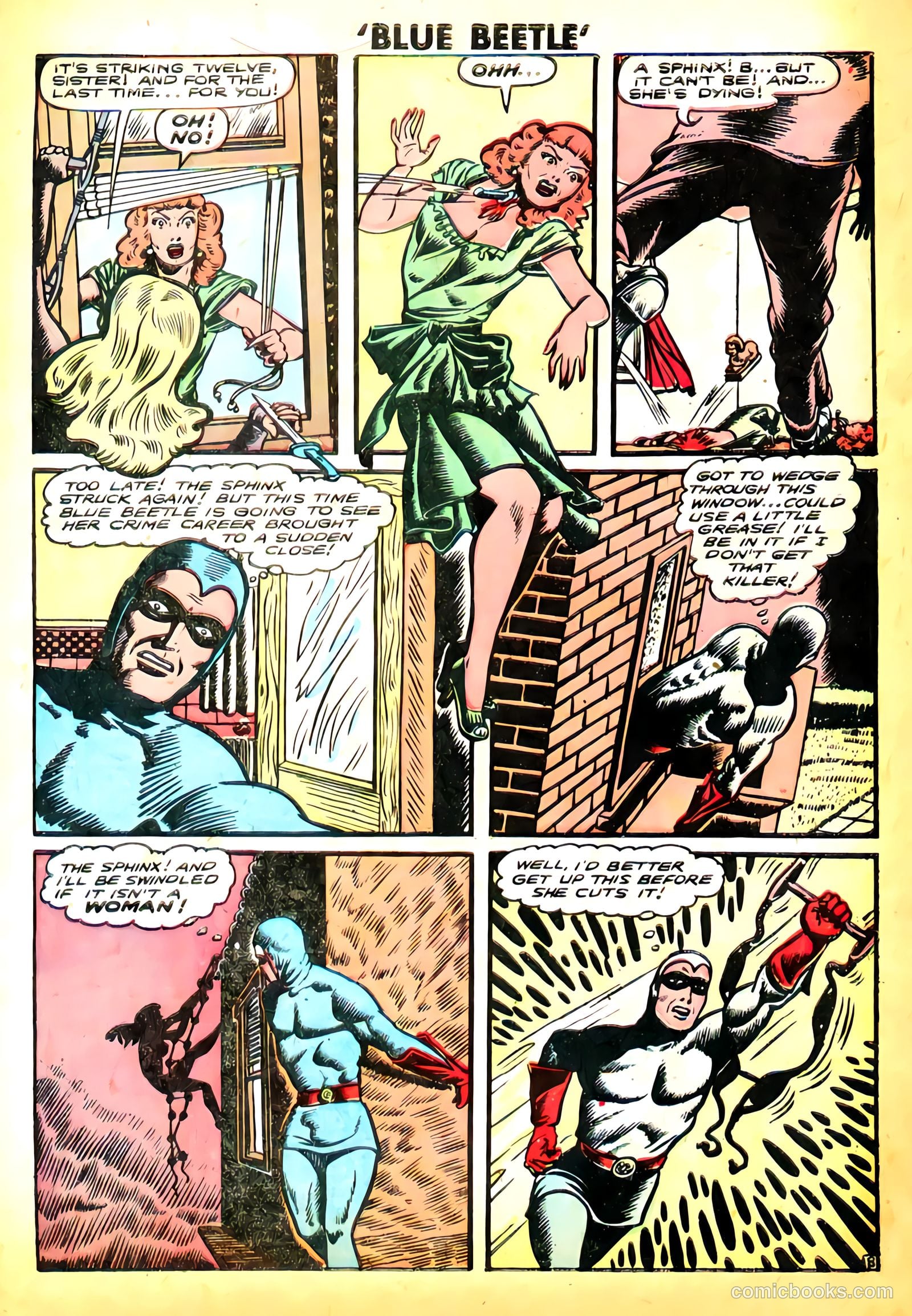 Blue Beetle #56 (1948) — page 9 of 33
