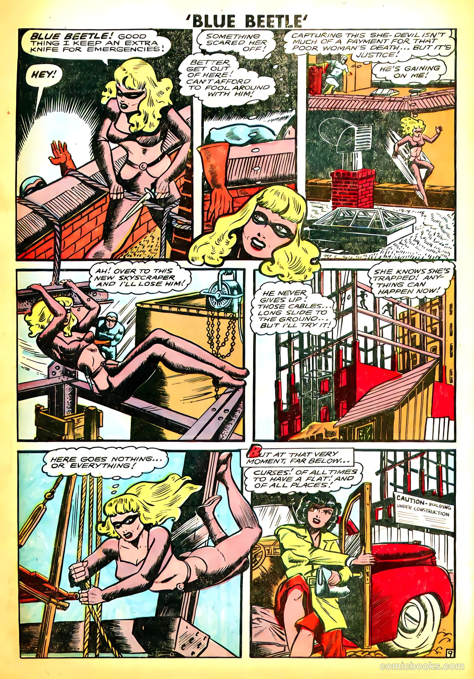 Blue Beetle #56 (1948) — page 10 of 33