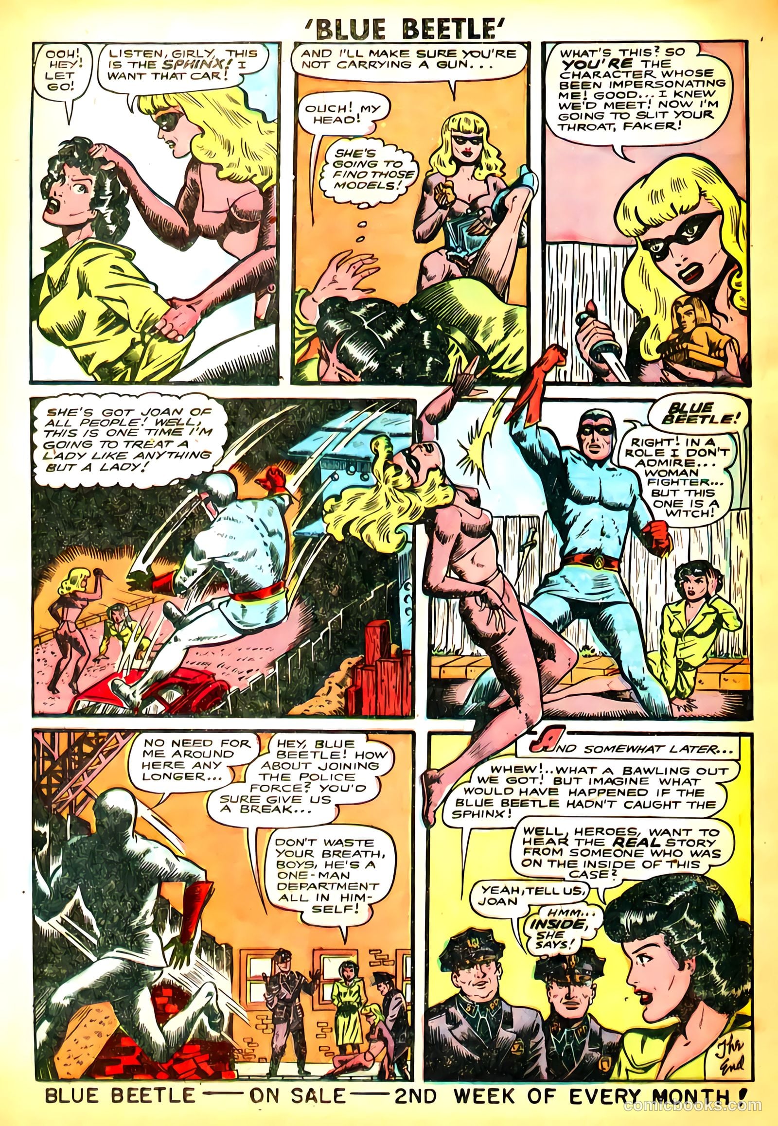 Blue Beetle #56 (1948) — page 11 of 33