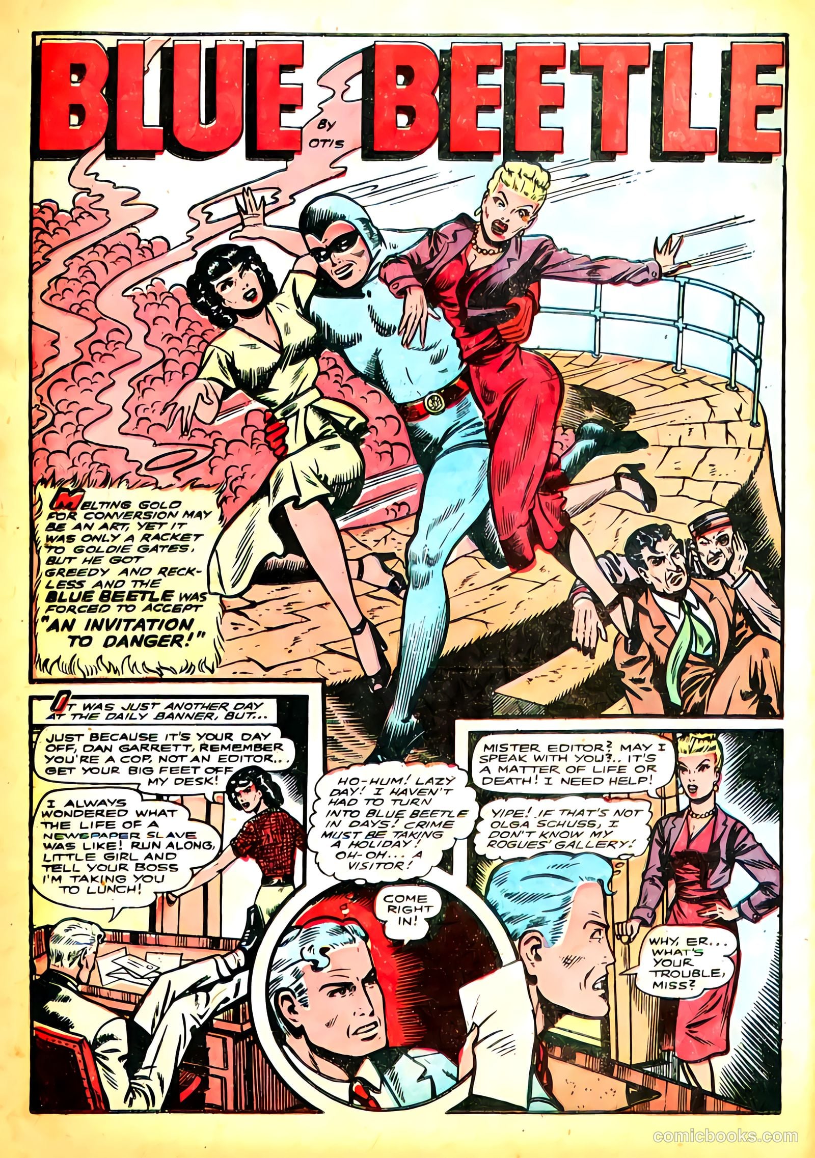 Blue Beetle #56 (1948) — page 12 of 33