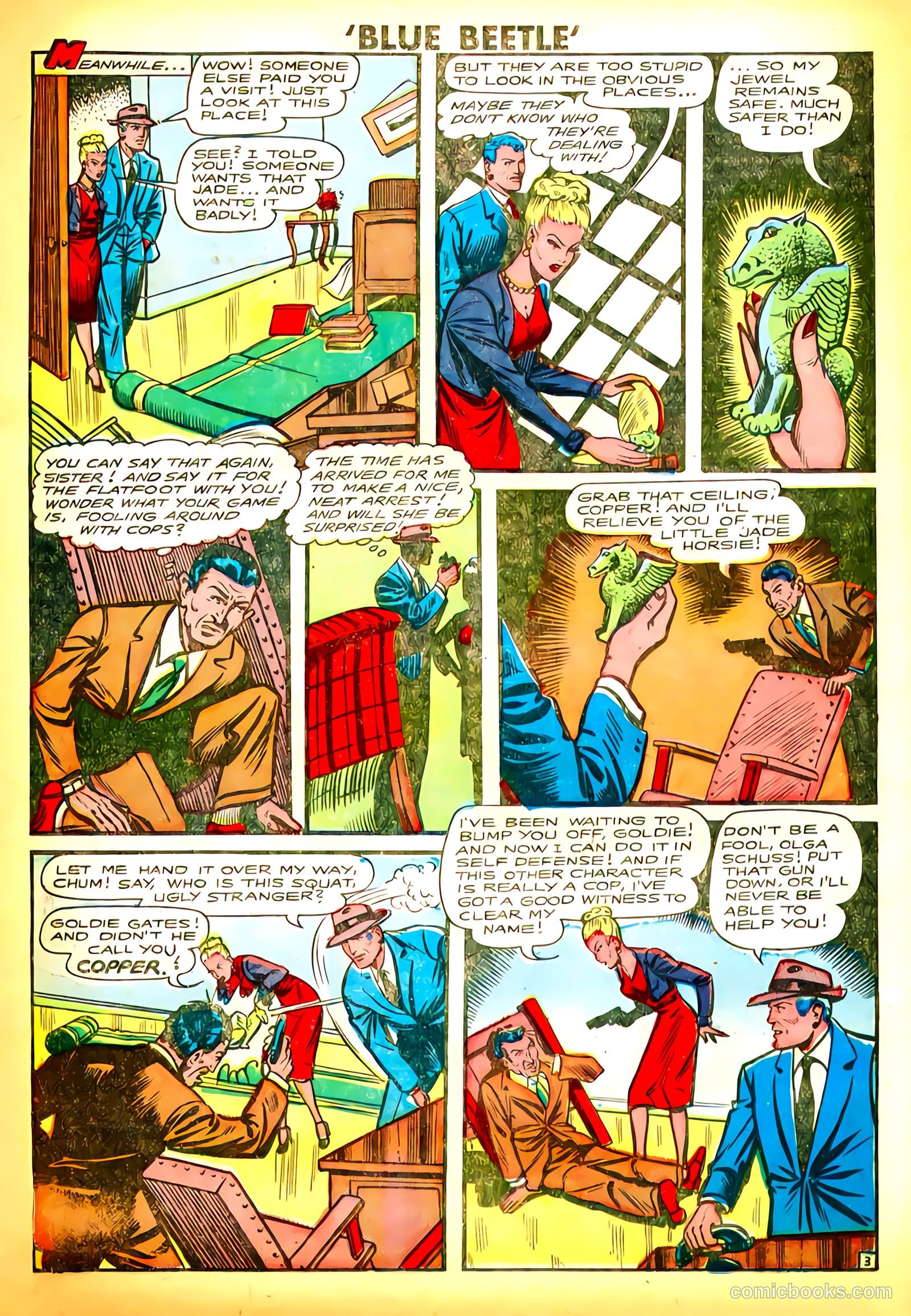 Blue Beetle #56 (1948) — page 14 of 33