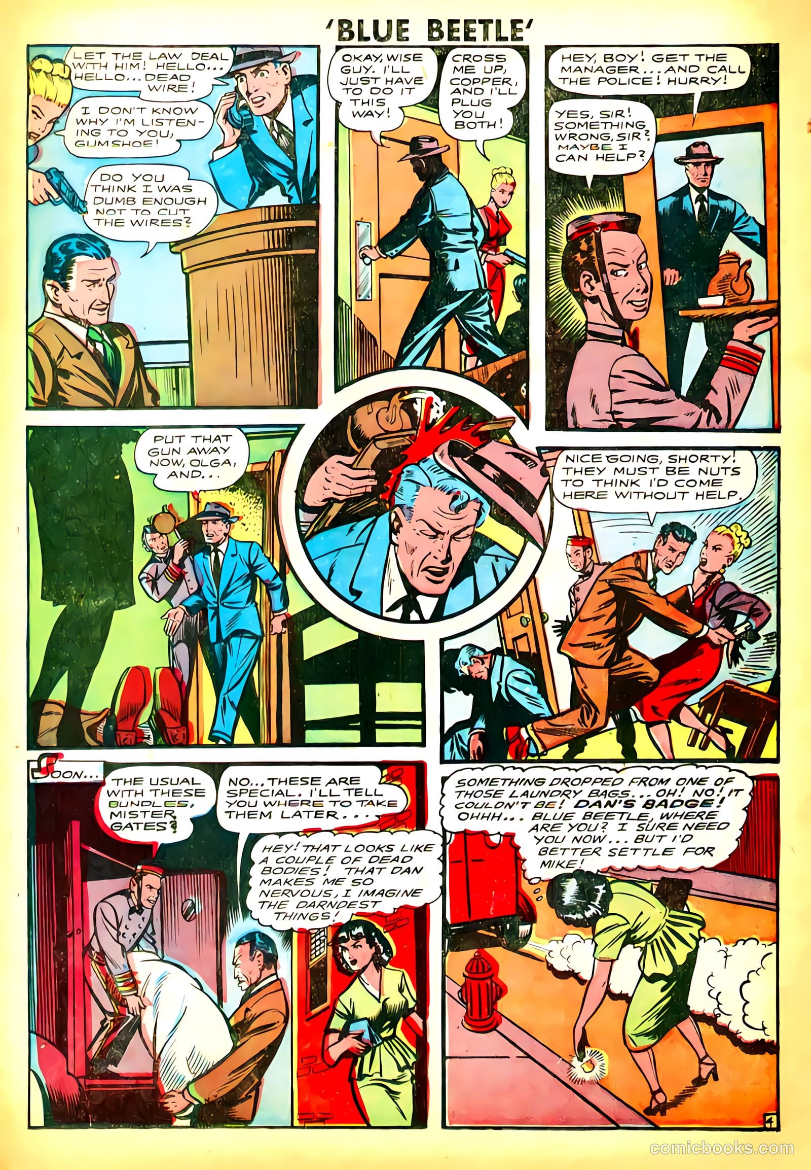 Blue Beetle #56 (1948) — page 15 of 33