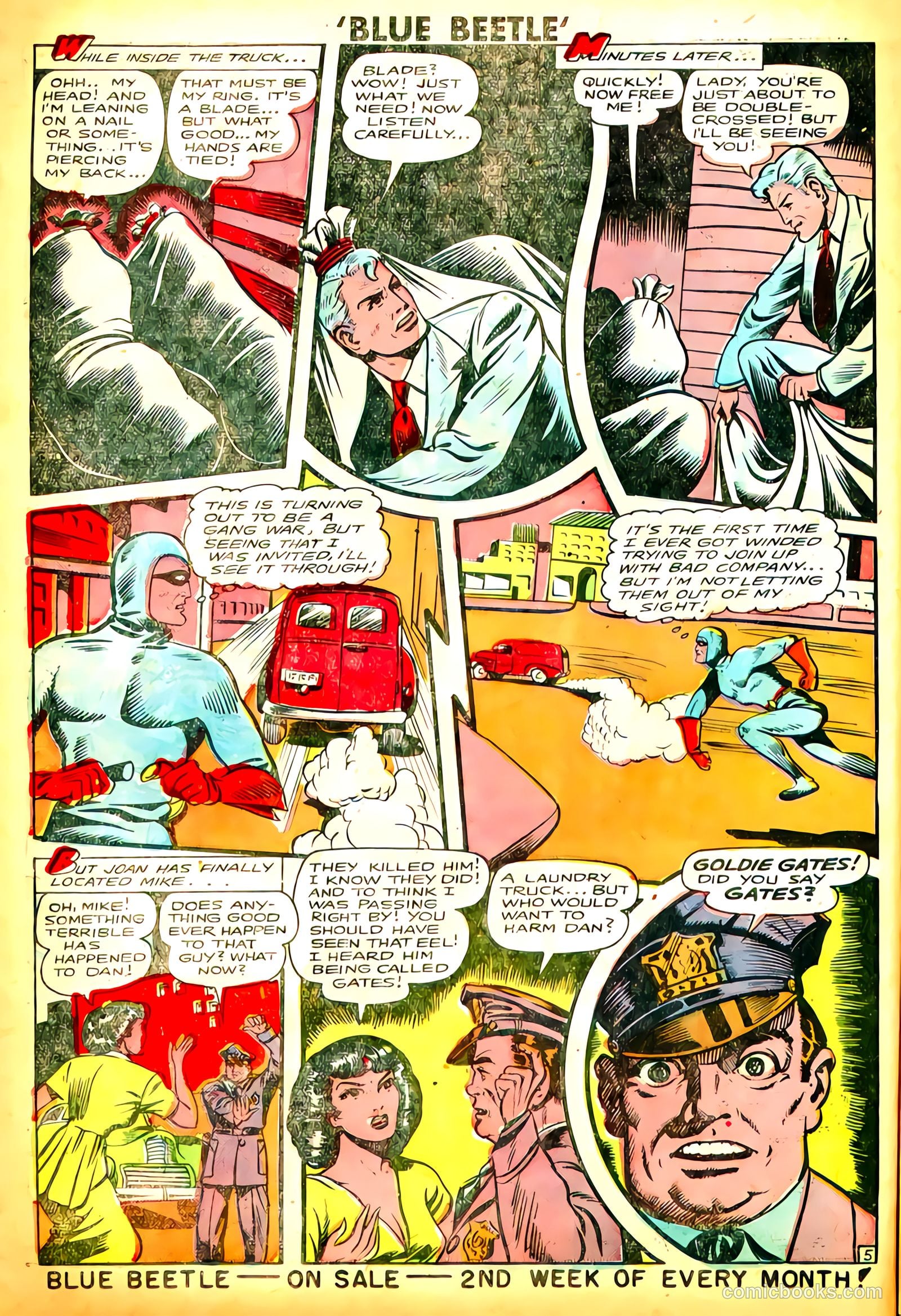 Blue Beetle #56 (1948) — page 16 of 33