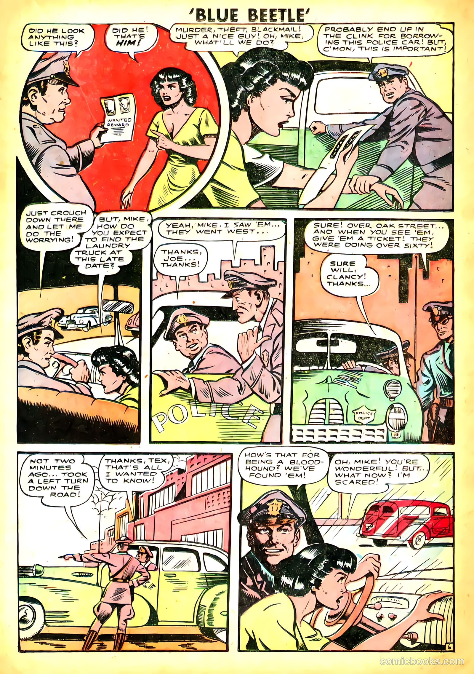 Blue Beetle #56 (1948) — page 17 of 33