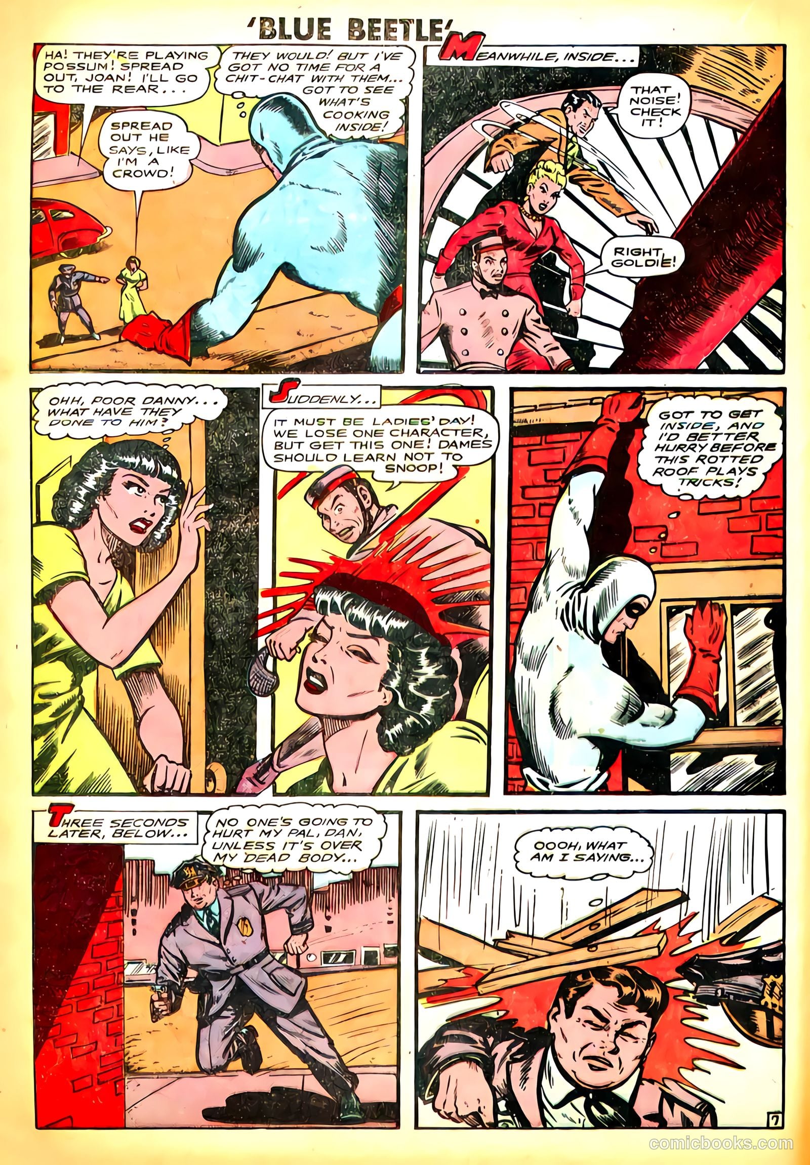 Blue Beetle #56 (1948) — page 18 of 33