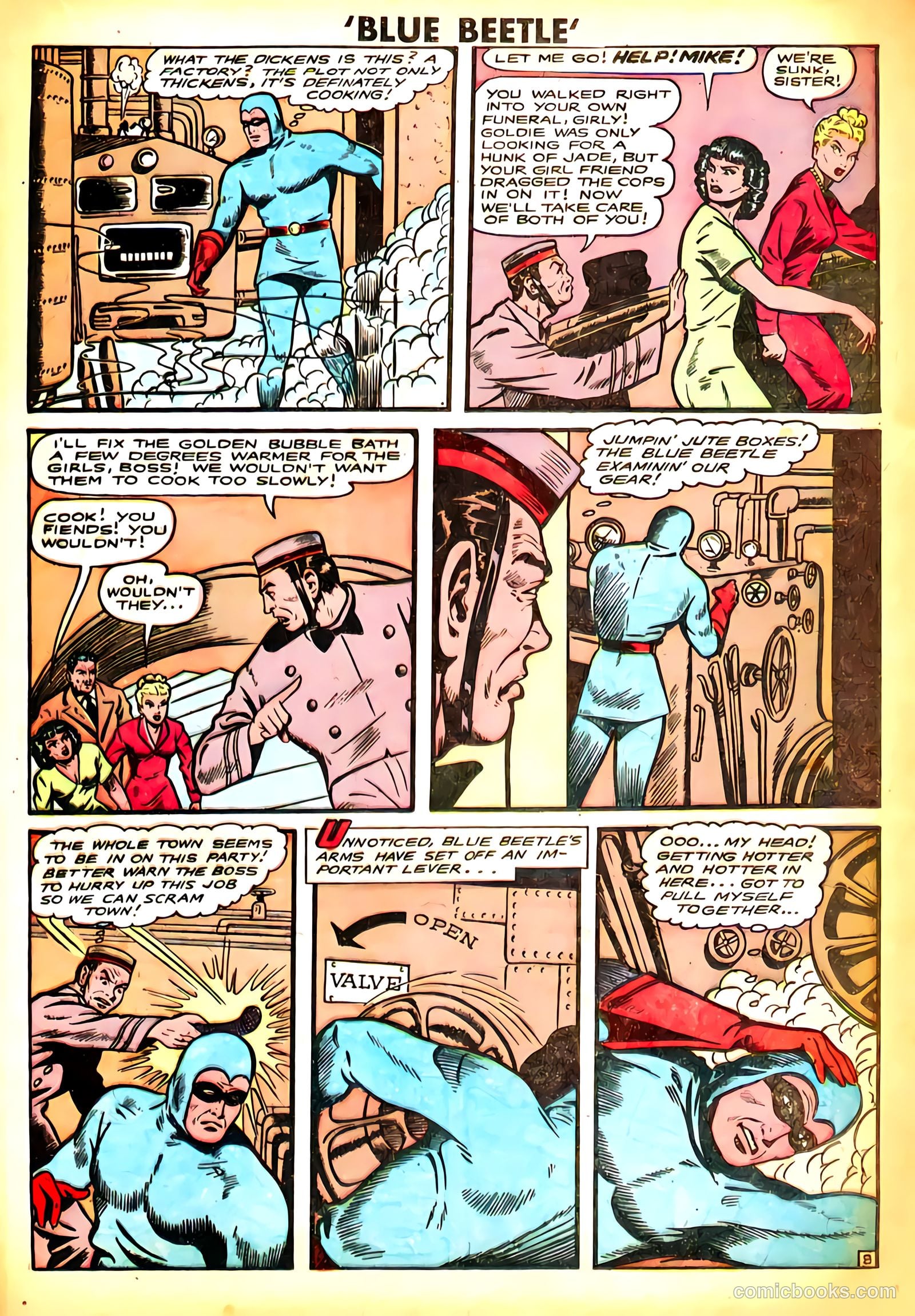 Blue Beetle #56 (1948) — page 19 of 33