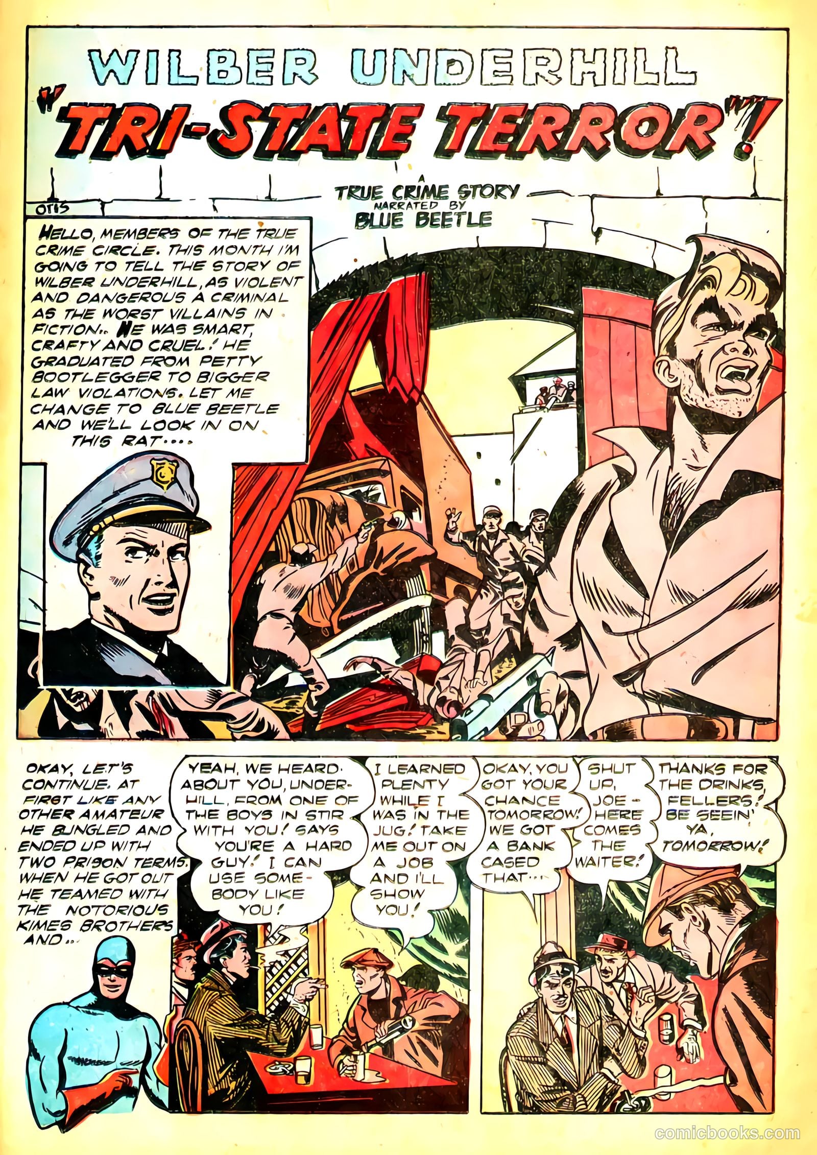 Blue Beetle #56 (1948) — page 23 of 33