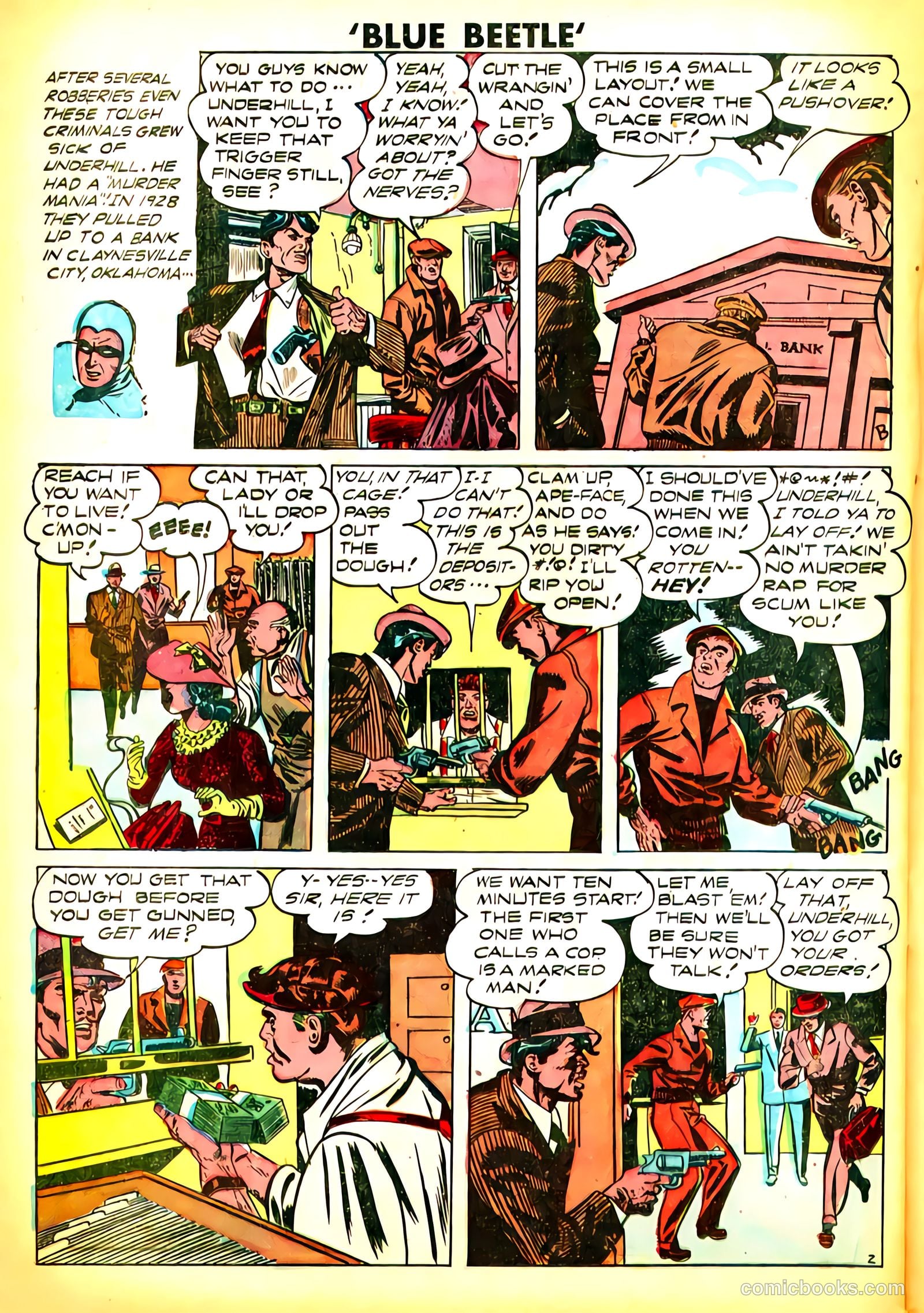 Blue Beetle #56 (1948) — page 24 of 33