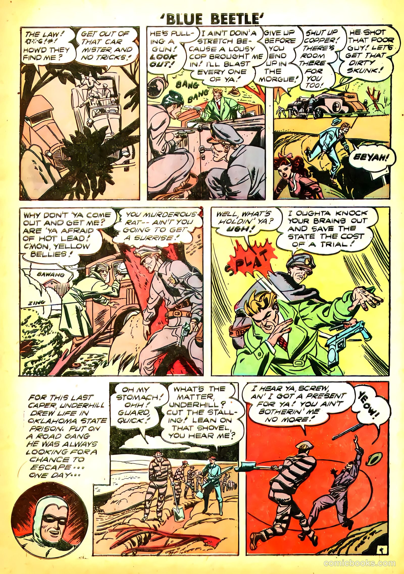 Blue Beetle #56 (1948) — page 26 of 33