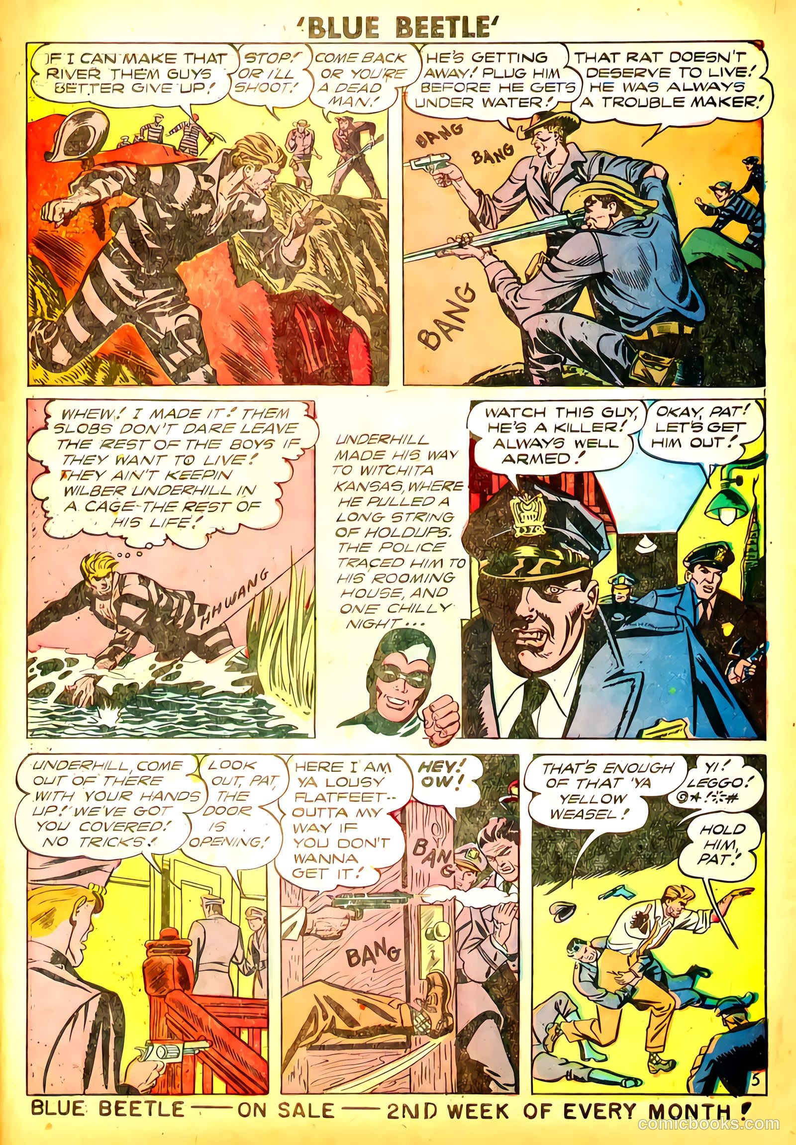 Blue Beetle #56 (1948) — page 27 of 33