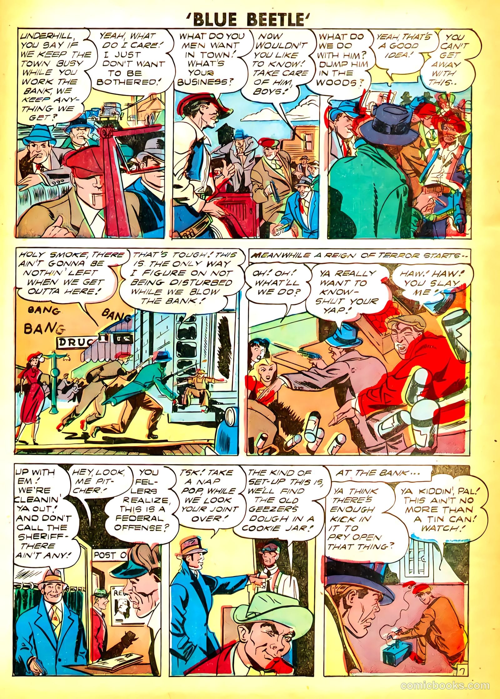 Blue Beetle #56 (1948) — page 29 of 33