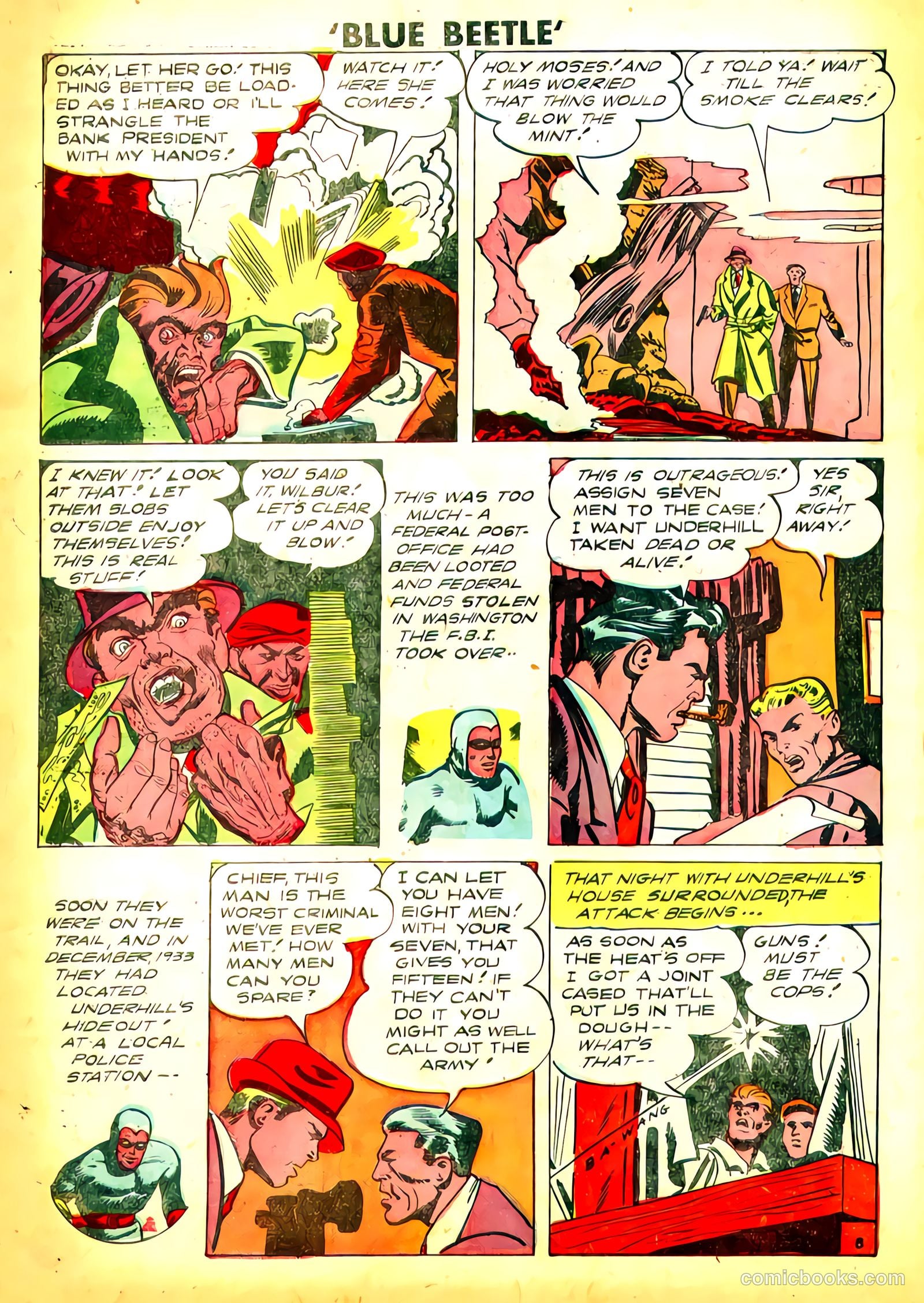 Blue Beetle #56 (1948) — page 30 of 33