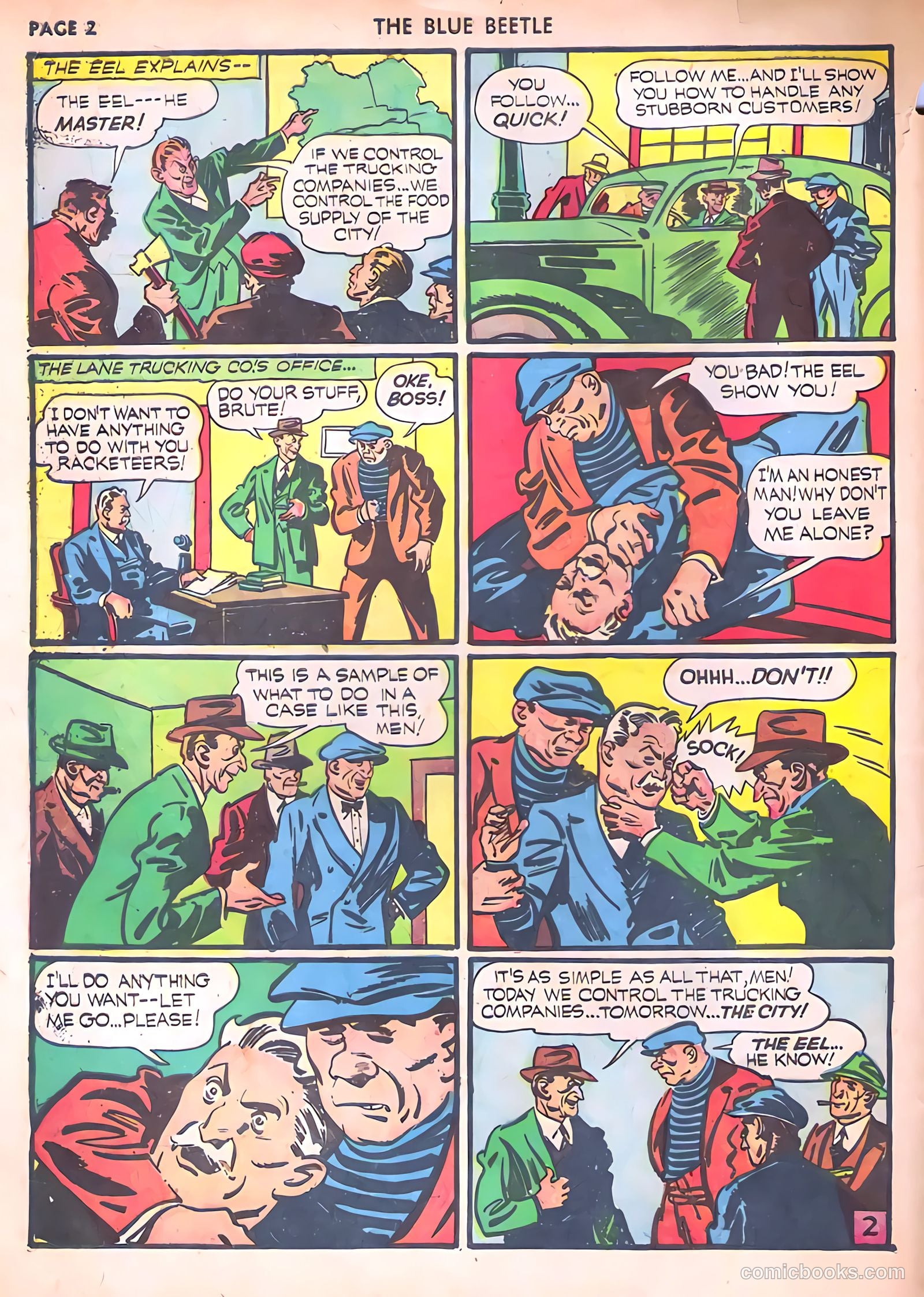 Blue Beetle #6 (1941) — page 4 of 69