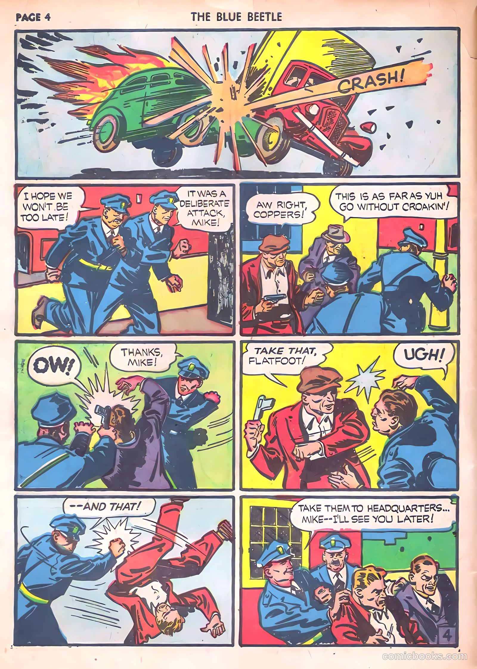 Blue Beetle #6 (1941) — page 6 of 69