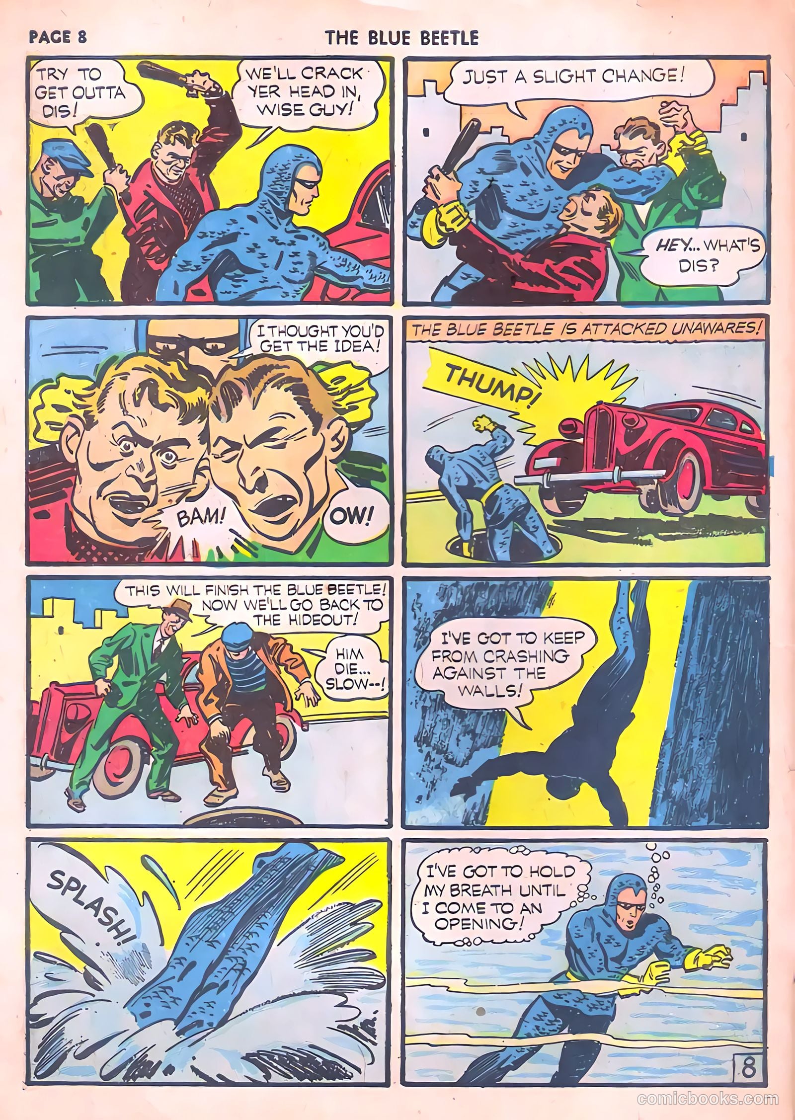 Blue Beetle #6 (1941) — page 10 of 69