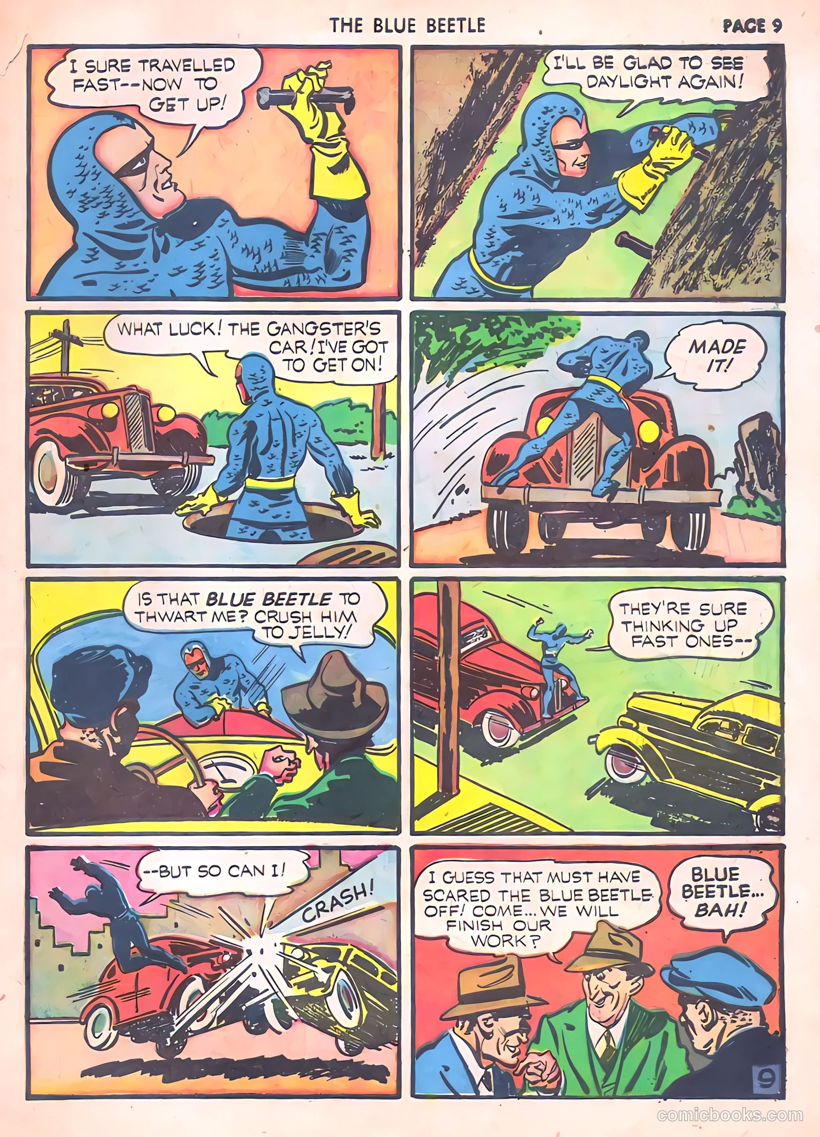 Blue Beetle #6 (1941) — page 11 of 69