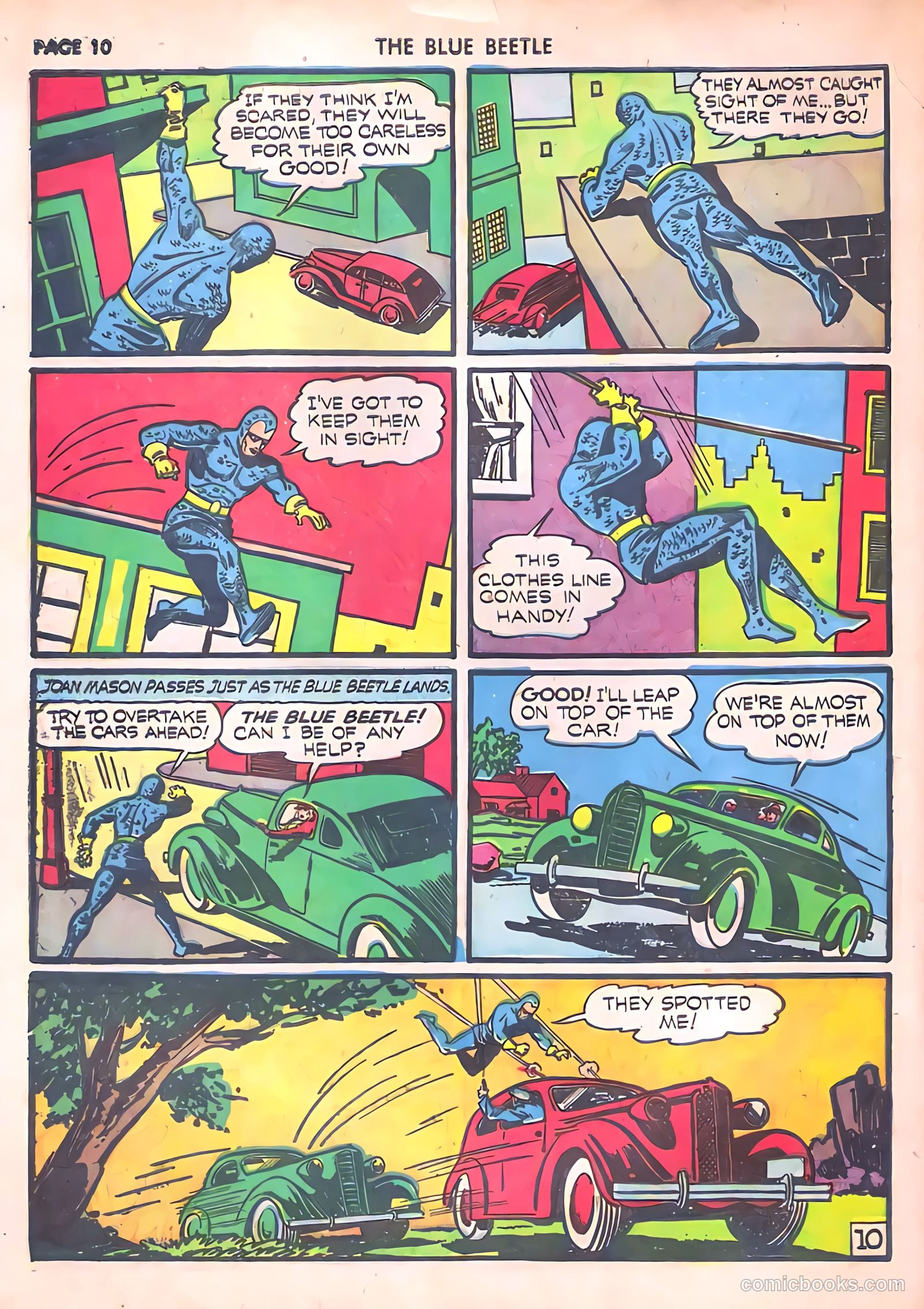 Blue Beetle #6 (1941) — page 12 of 69