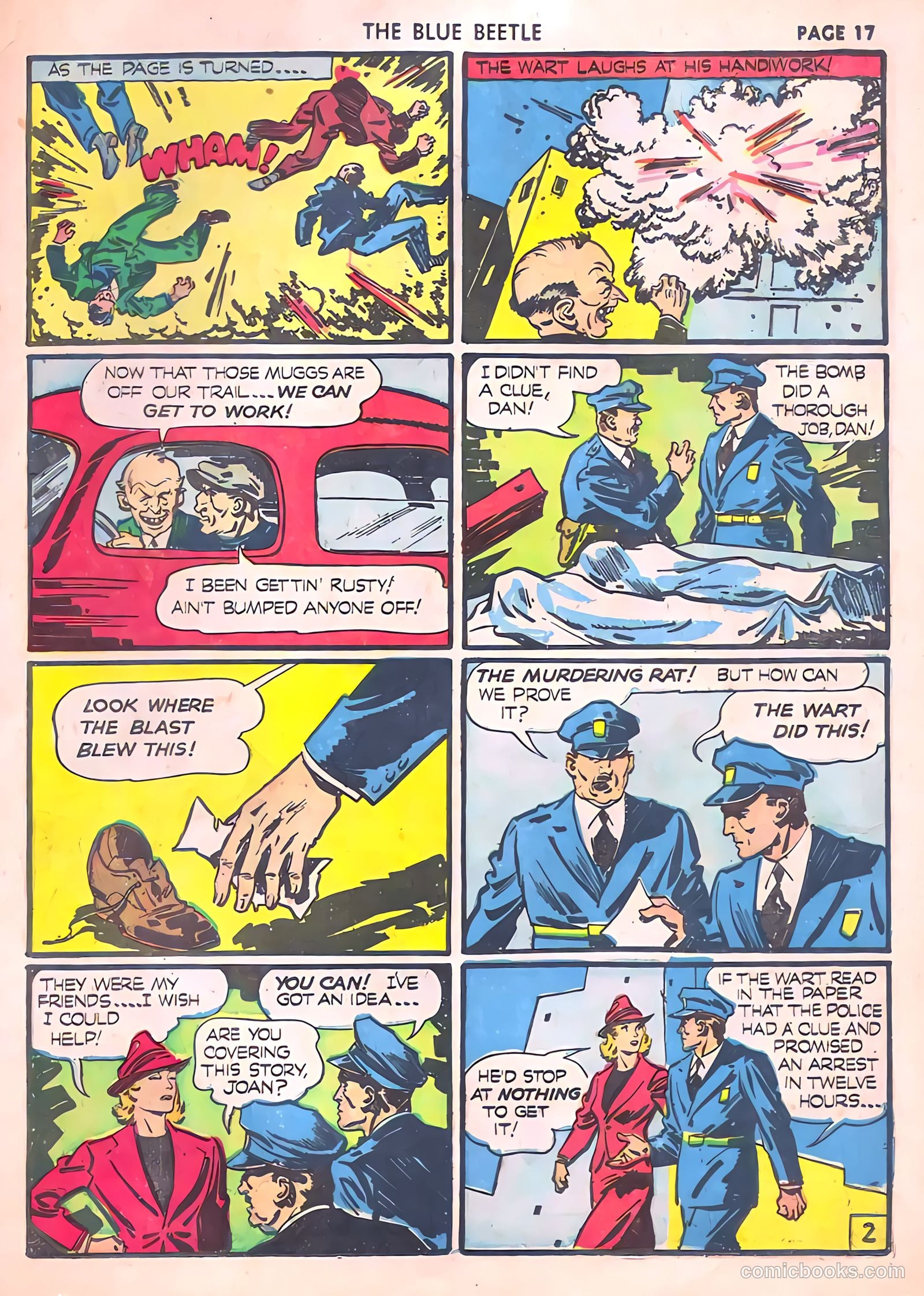 Blue Beetle #6 (1941) — page 19 of 69