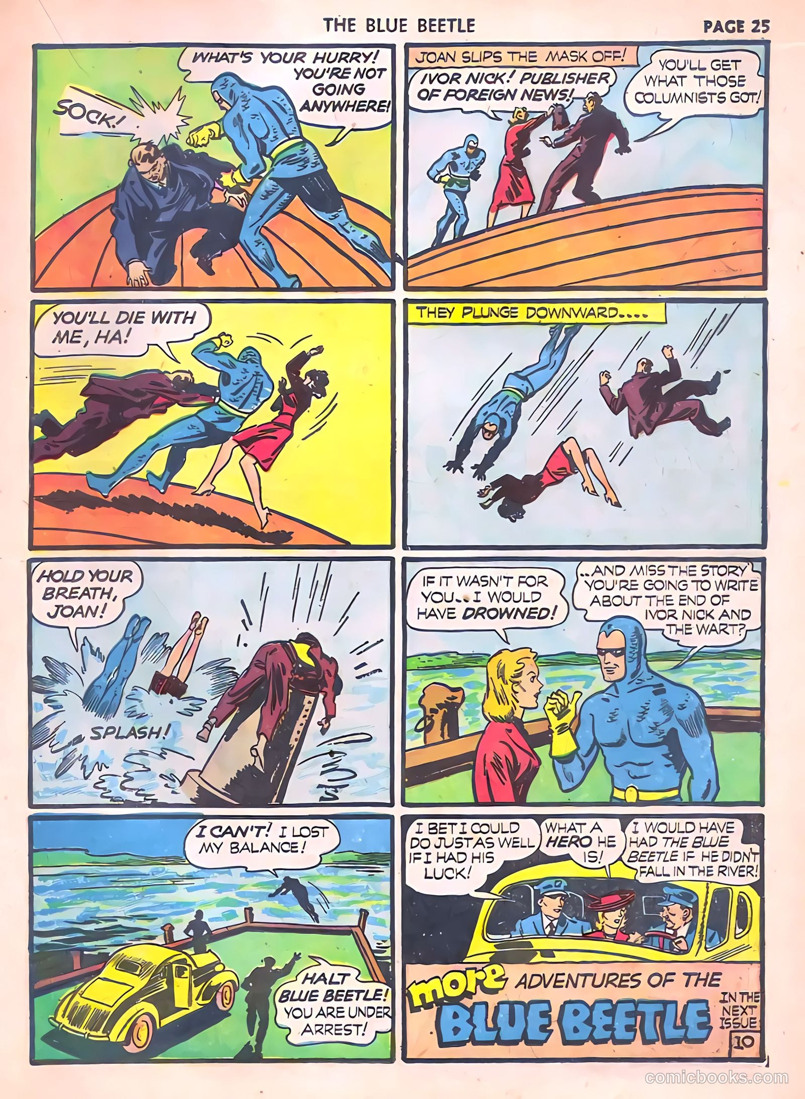 Blue Beetle #6 (1941) — page 27 of 69