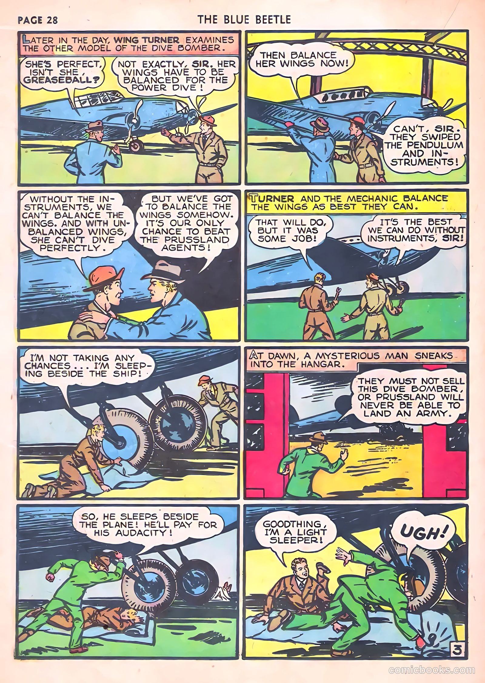 Blue Beetle #6 (1941) — page 30 of 69