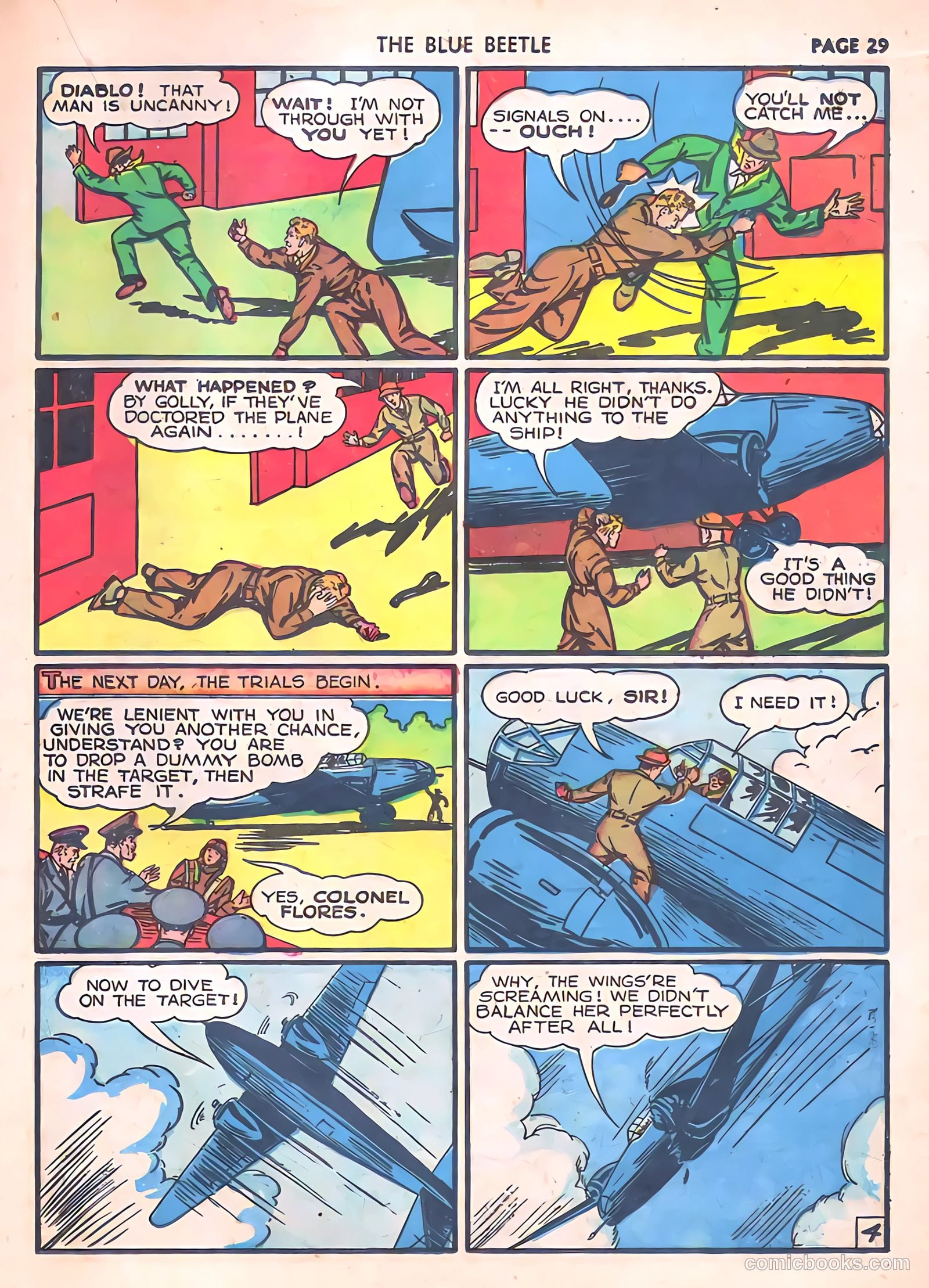 Blue Beetle #6 (1941) — page 31 of 69