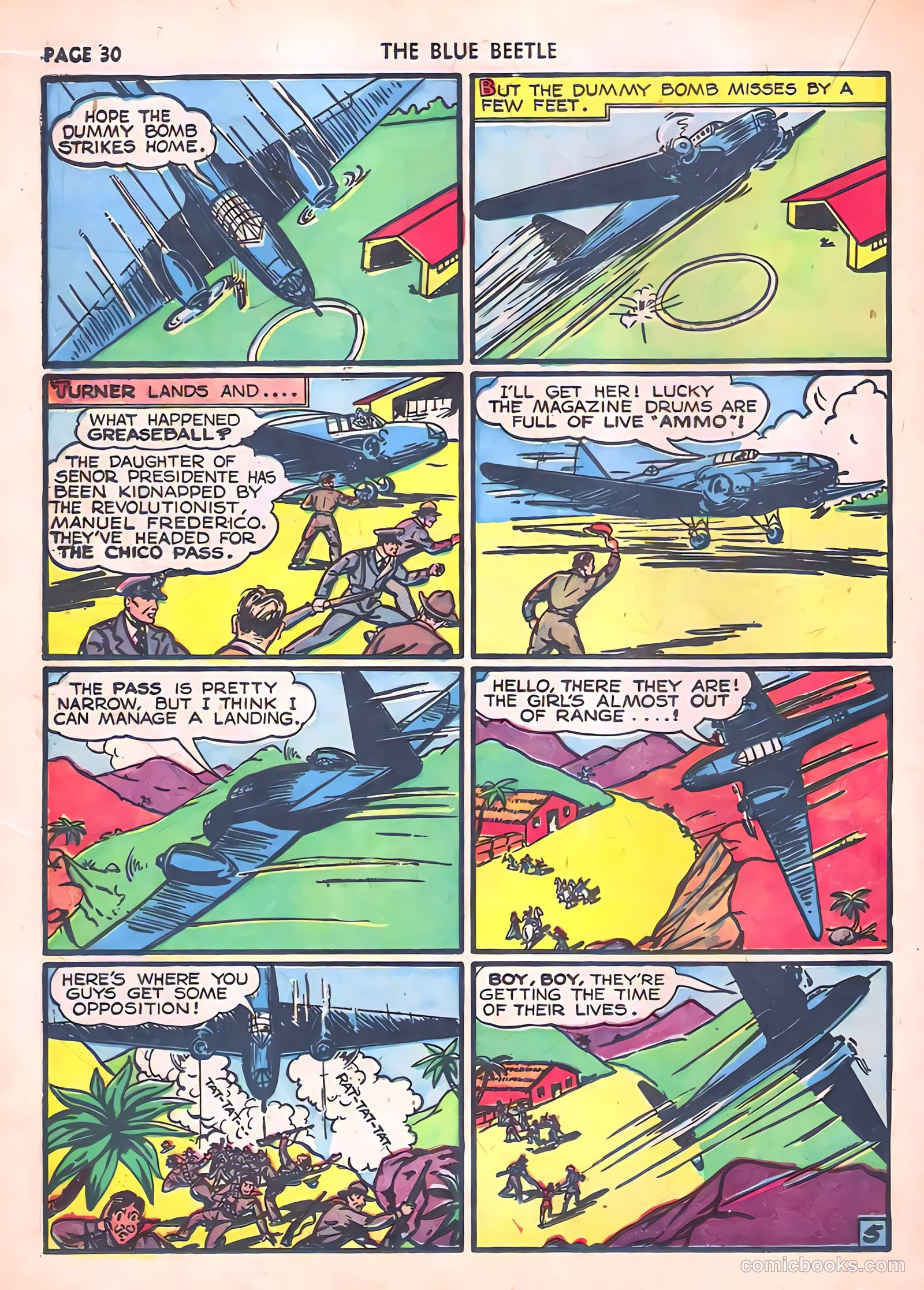Blue Beetle #6 (1941) — page 32 of 69