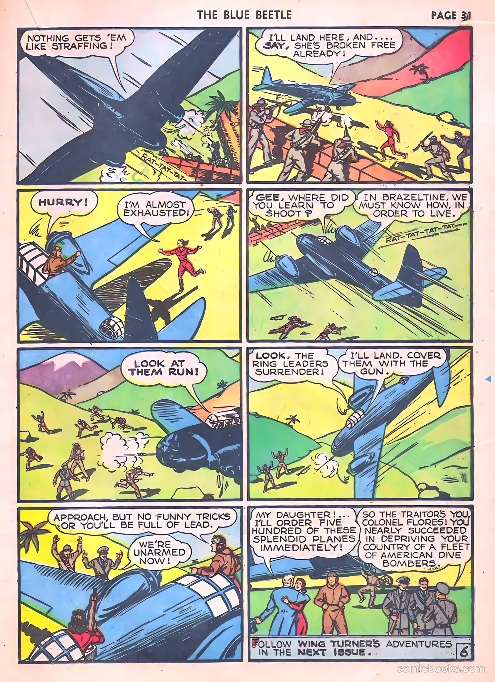 Blue Beetle #6 (1941) — page 33 of 69